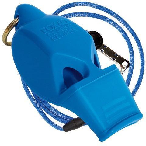 Fox 40 Classic Eclipse Safety Whistle with Lanyard - Loud Emergency Whistle for Sports, Coaching, Lifeguards & Outdoor Activities