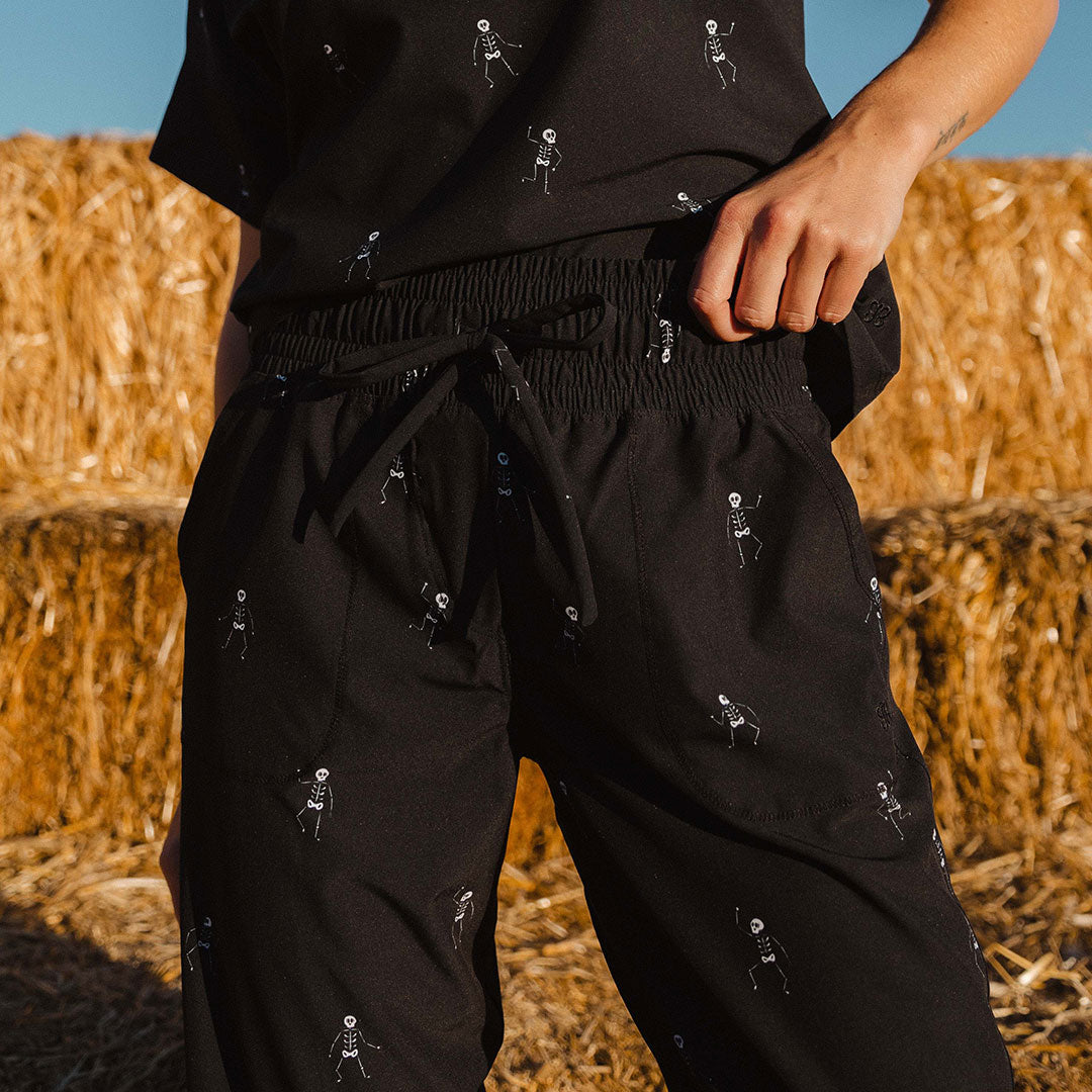 Spooky 3.0 Halloween Themed Joggers - Comfortable Destination Pants for Costume Parties & Trick-or-Treating