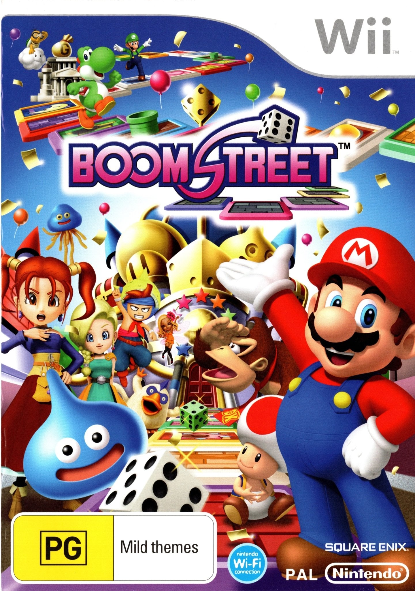 Boom Street (Fortune Street) Nintendo Wii Game PAL Version - Family Board Game for Parties & Game Nights