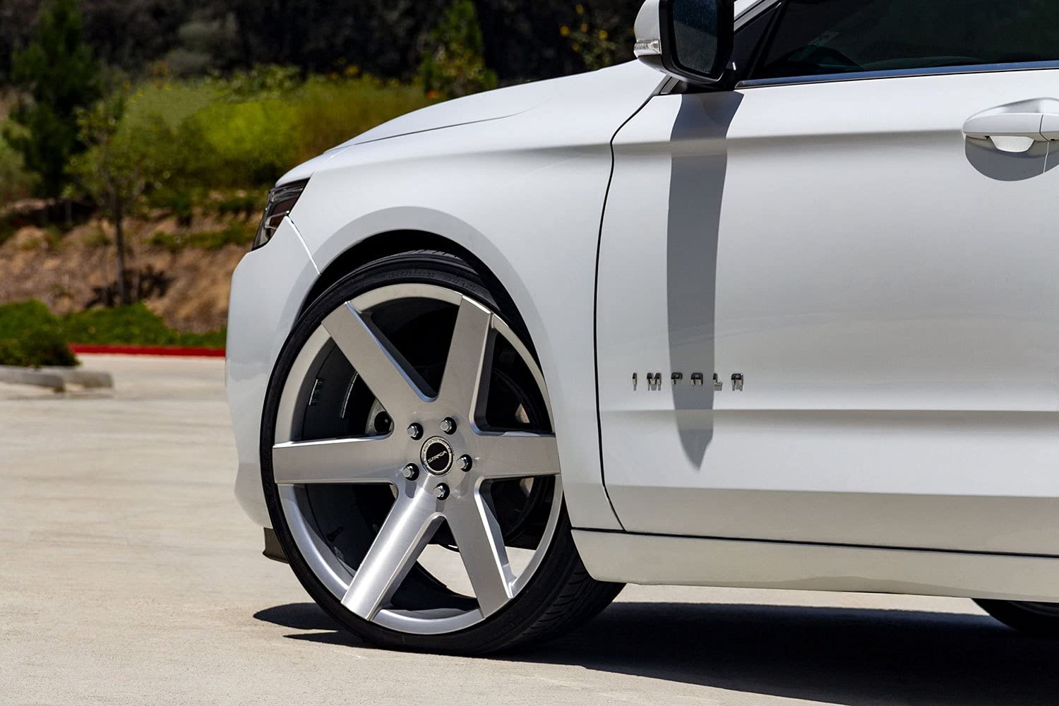 STRADA CODA Custom Wheel 22x9.5 Silver with Brushed Face - 24 Offset, 6x135 Bolt Pattern, 87.1mm Hub - Perfect for Ford F150, Chevy Silverado & Ram 1500 Truck Upgrades