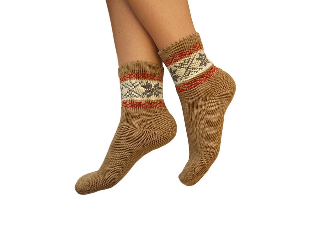 100% Merino Wool Socks for Men & Women - Soft, Breathable & Warm Knit Leg Warmers - Perfect for Hiking, Running & Cold Weather Comfort