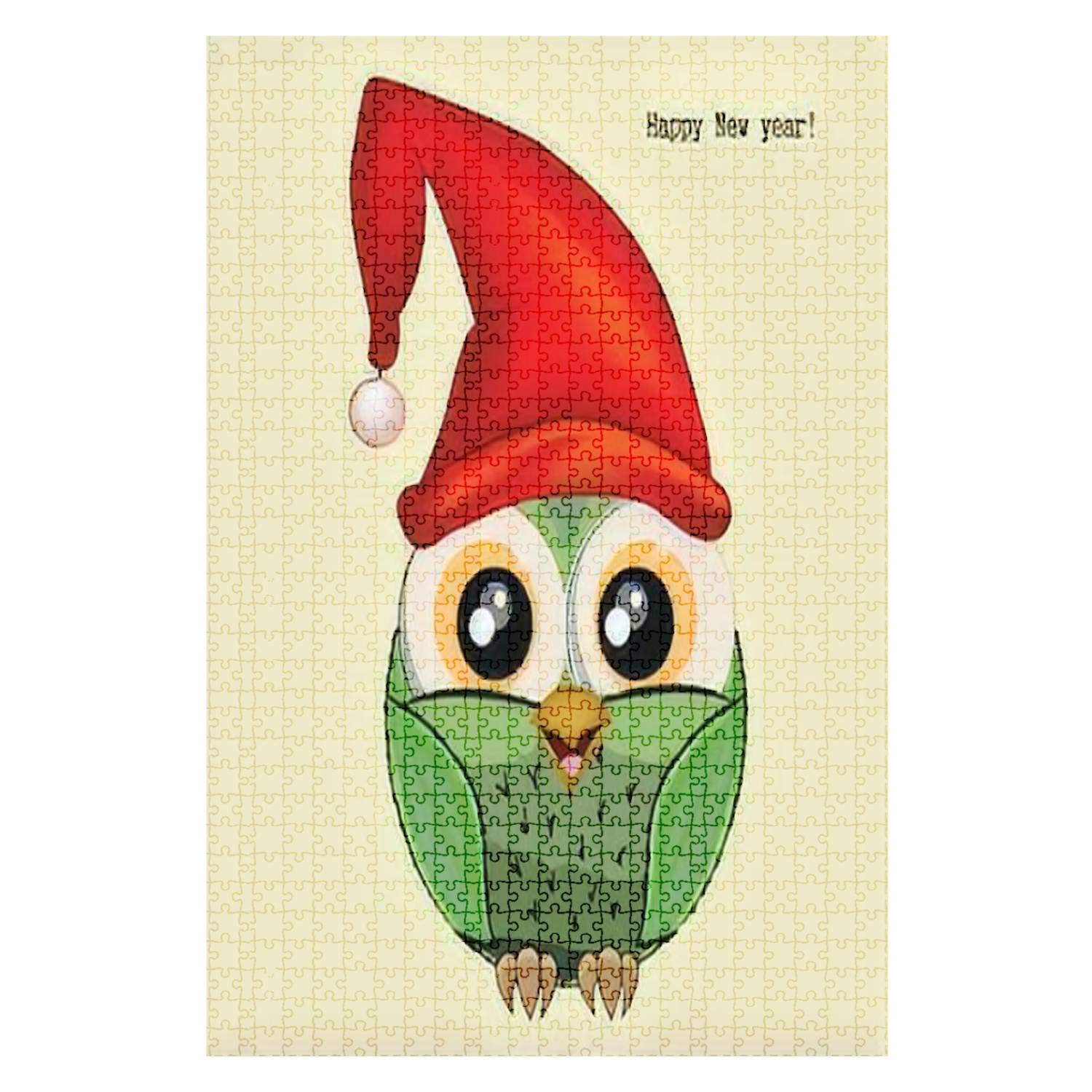 1000 Piece Wooden Jigsaw Puzzle - Cute Owl Design, Fun & Challenging Adult Puzzle Game, DIY Educational Toy for Kids & Adults - Perfect for Home Decor, Birthday Gifts & Family Game Night Activities