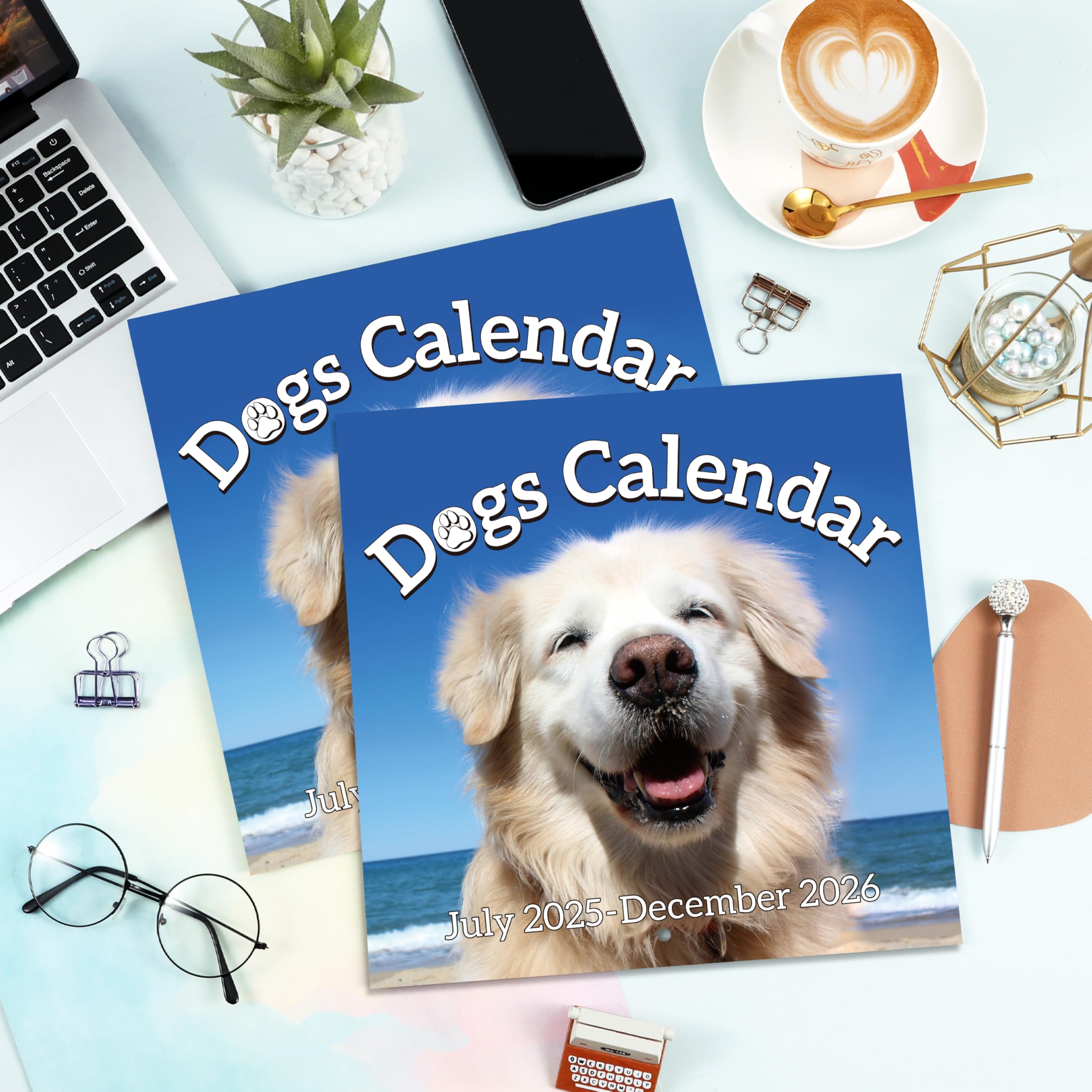 2025-2026 Wall Calendar - 18 Month Large Monthly Planner from July 2025 to December 2026, 12x24 Inches Open Format with Blank Date Boxes, Funny Office & Home Decor Gift for Coworkers, Friends & Family - Perfect for Planning, Scheduling & Home Organization