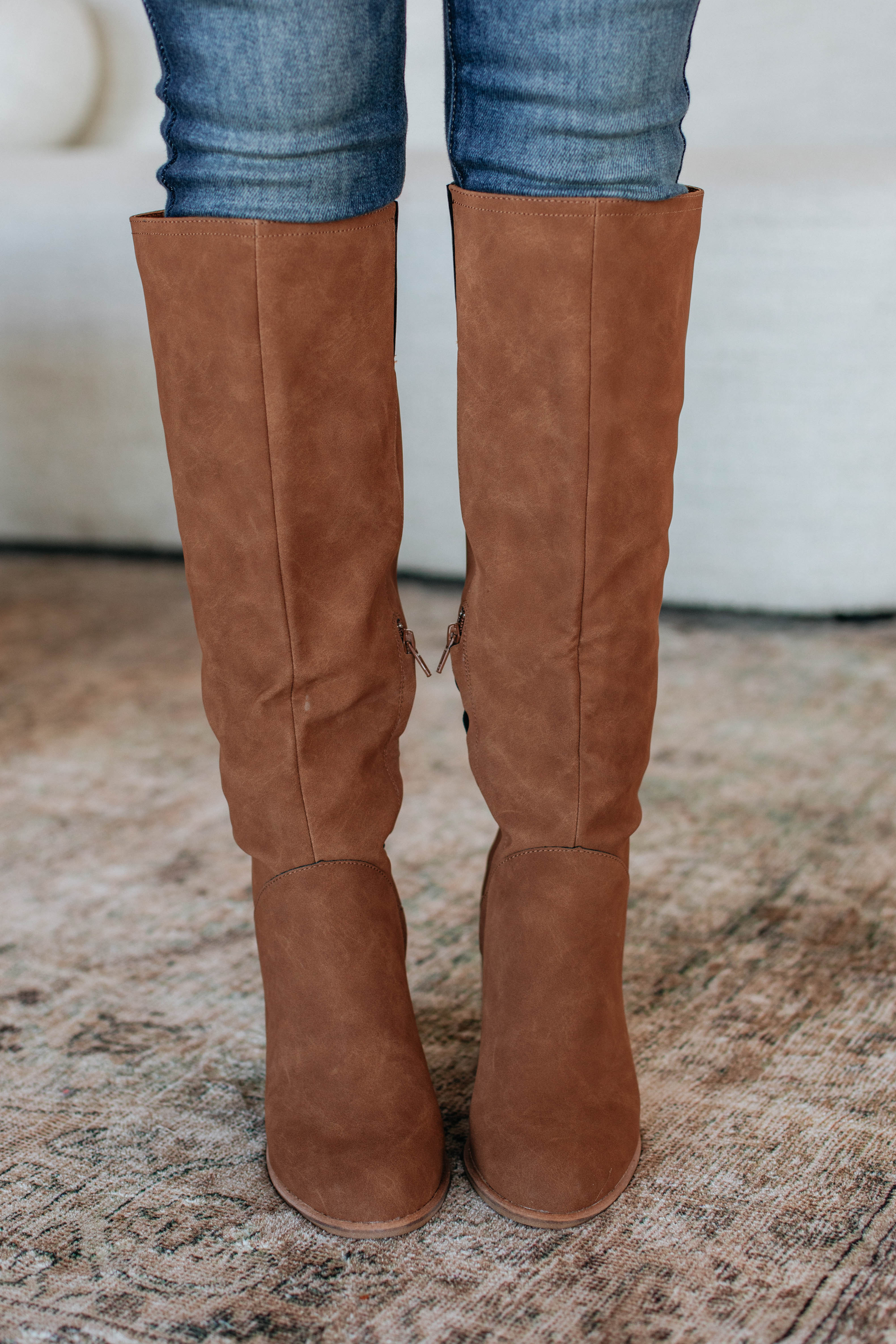 Finding My Way Boots in Caramel - Stylish & Comfortable Ankle Boots for Women | Perfect for Fall, Winter & Outdoor Adventures