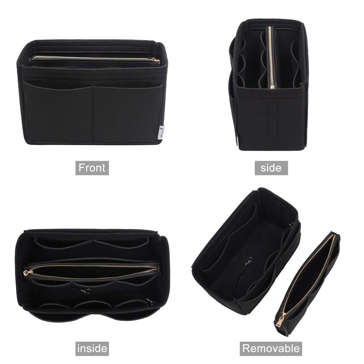 Premium Purse Organizer Insert for Handbags - 5 Sizes Fits Speedy, Neverfull & More | Perfect for Travel, Work & Daily Organization