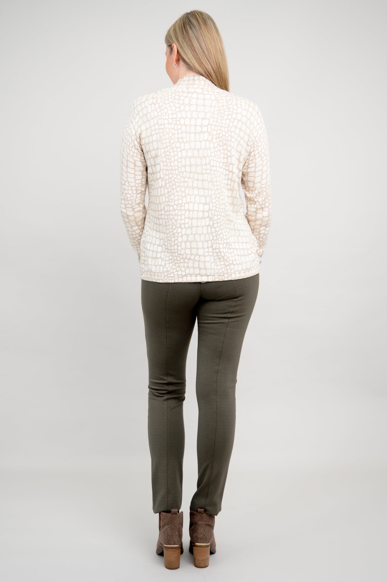 Cameron Sweater | Croco Tana Bamboo Cotton Blend | Cozy & Stylish Pullover | Perfect for Fall & Winter Outfits | Final Sale