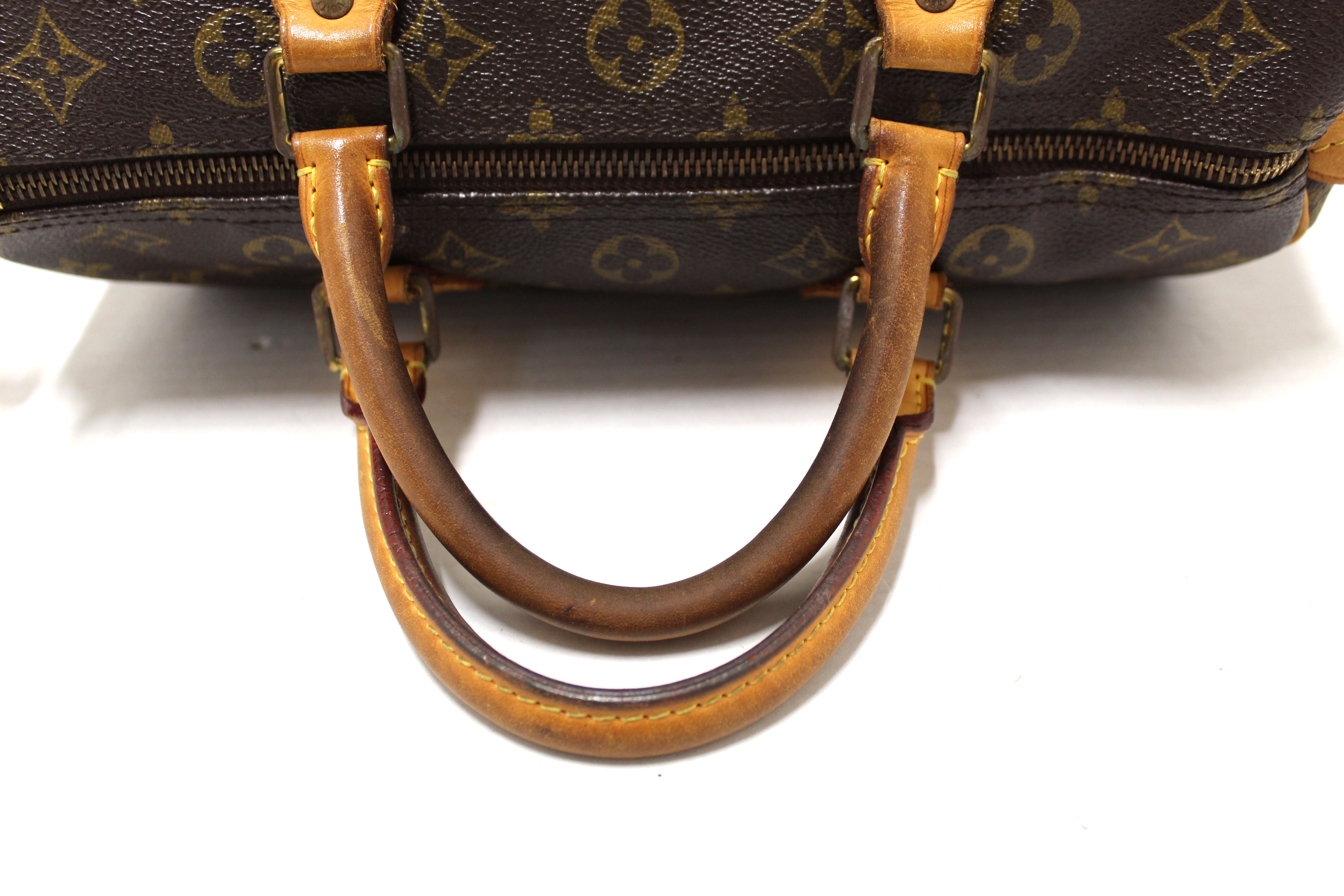 Authentic Louis Vuitton Monogram Speedy 30 Handbag - Luxury Designer Shoulder Bag for Women, Perfect for Travel, Work & Everyday Use