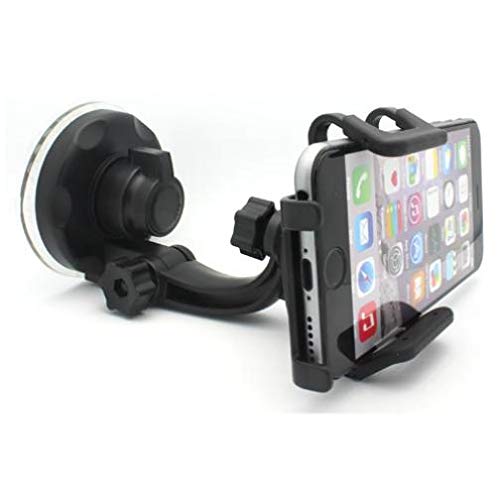 Universal Car Windshield Mount Holder for Motorola Moto G Stylus 5G (2022) - 360° Swivel Adjustable Suction Cup Phone Cradle Dock - Perfect for GPS Navigation, Hands-Free Calling & Road Trips