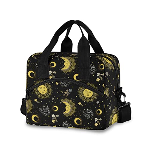 Moon Star Mystic Sun Face