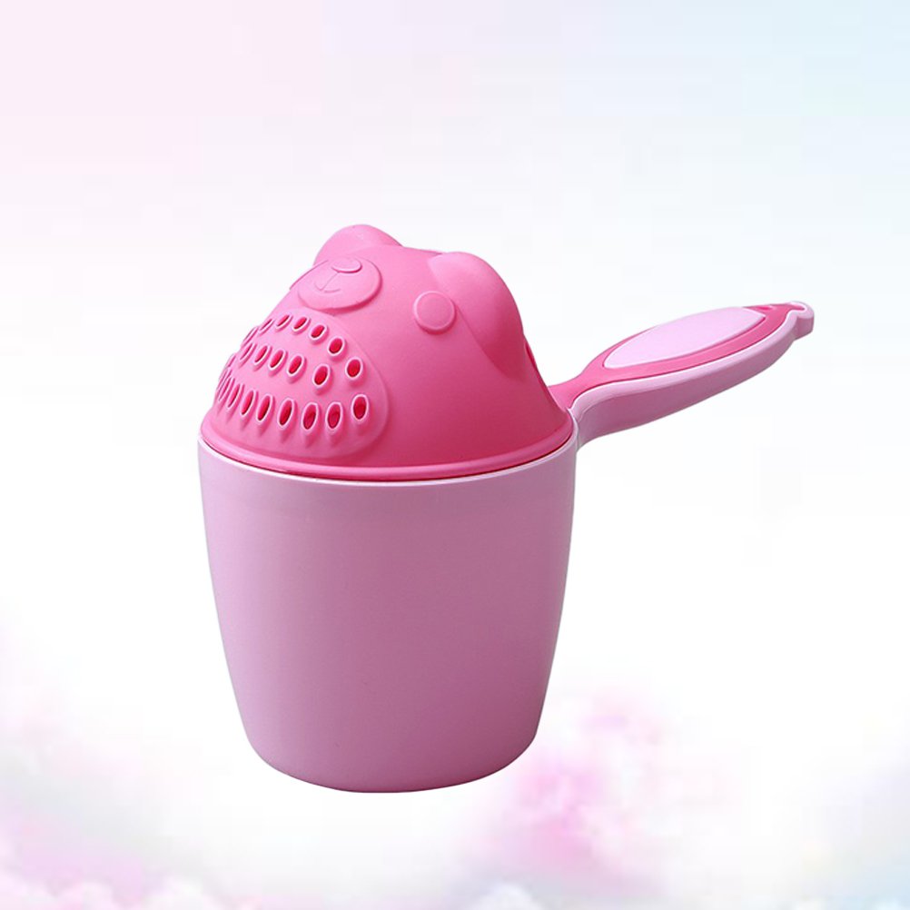 NUOBESTY Baby Shampoo Cup with Sprinkler - Fun Bath Water Scoop & Bailer for Toddlers - Perfect Bath Time Toy for Kids' Hair Washing & Playtime