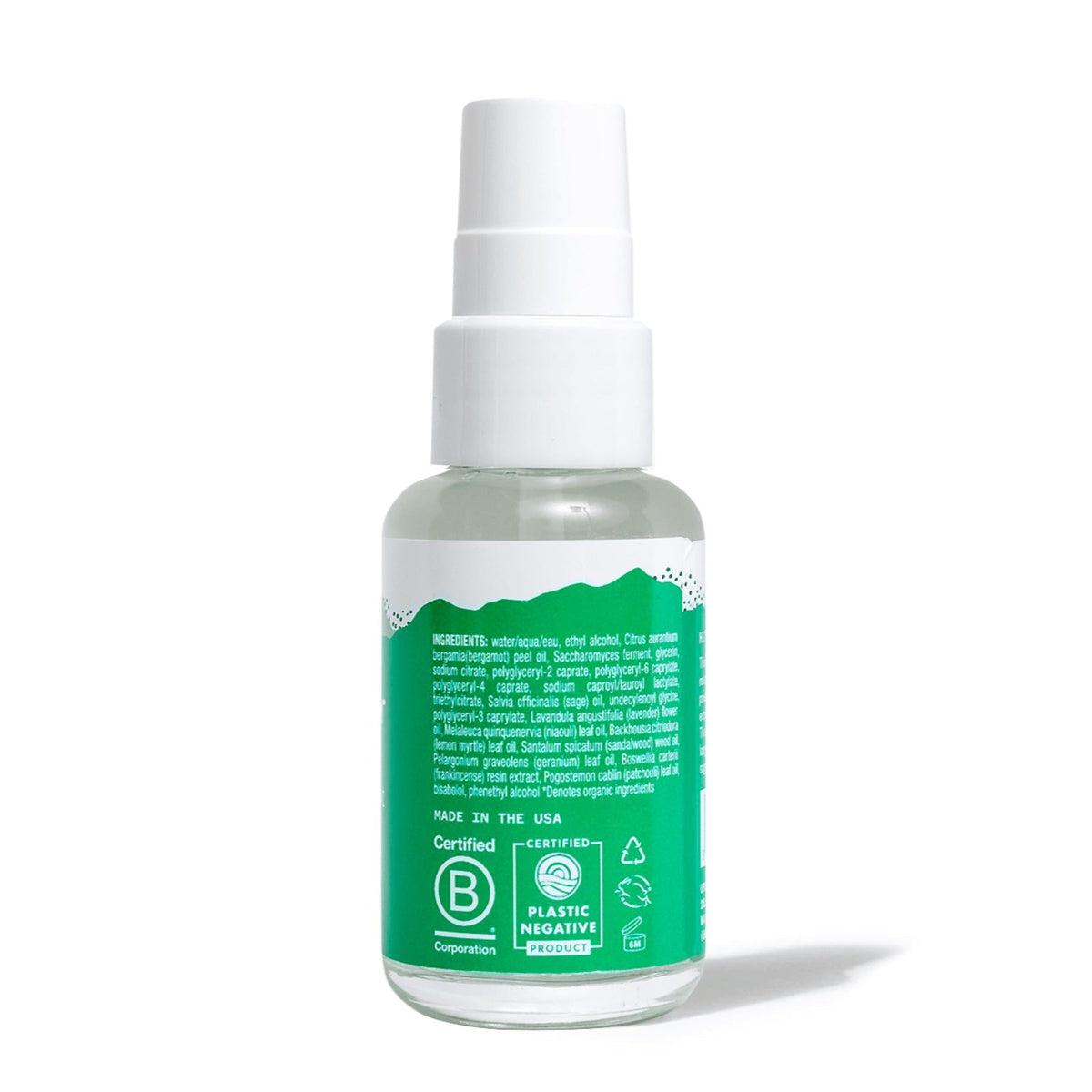 Natural Sage Spray Deodorant for Women & Men - Aluminum-Free, Long-Lasting Odor Protection - Perfect for Gym, Travel & Daily Freshness