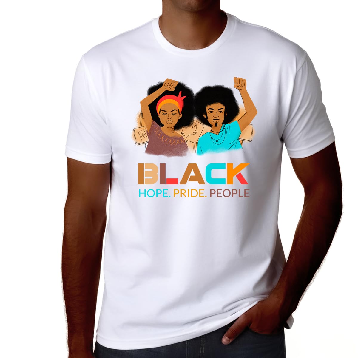 Juneteenth T-Shirt for Men - Black Pride Melanin Apparel - Fire Fit Designs - Perfect for Celebrations, Protests & Cultural Events