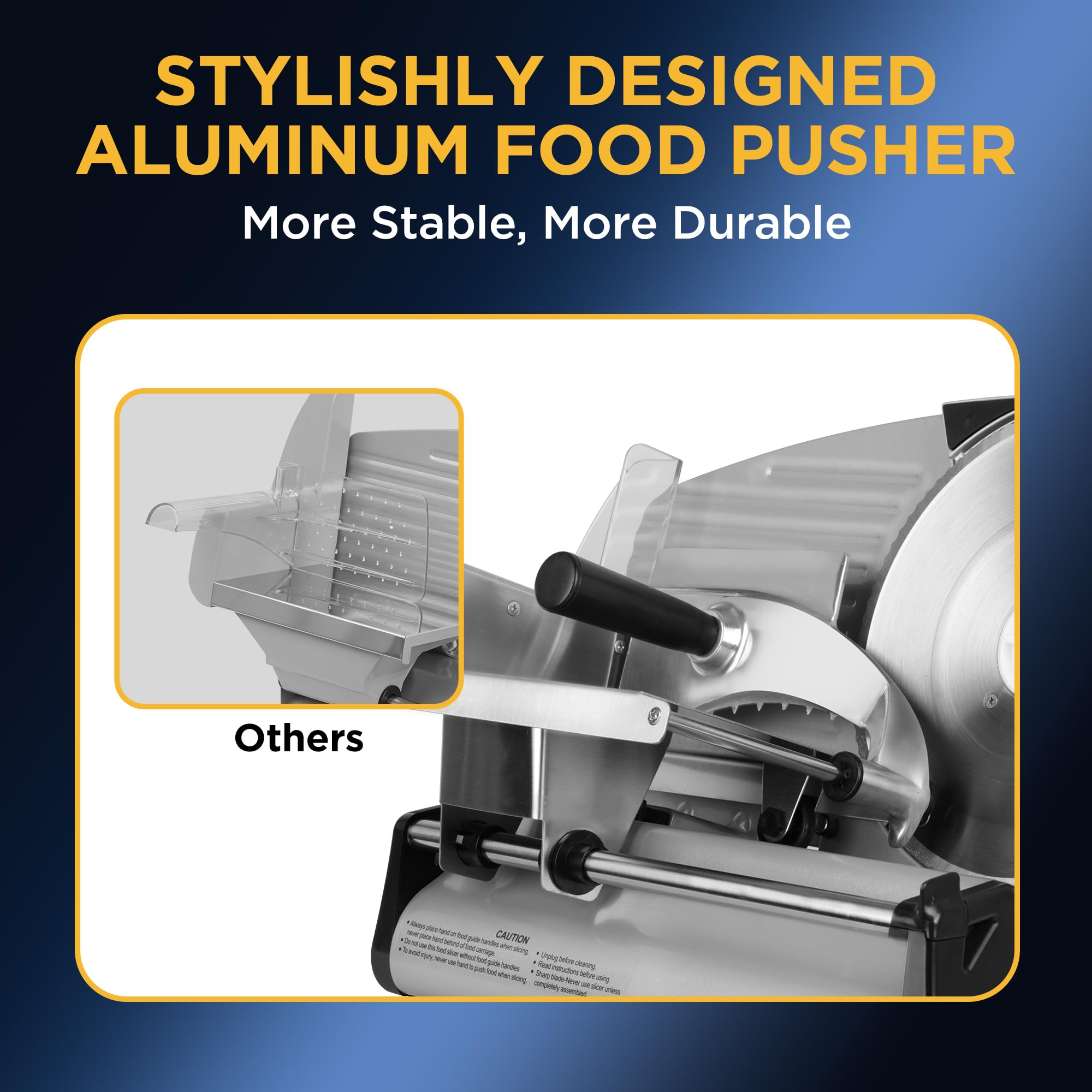 Electric Deli Food Slicer - 8.7