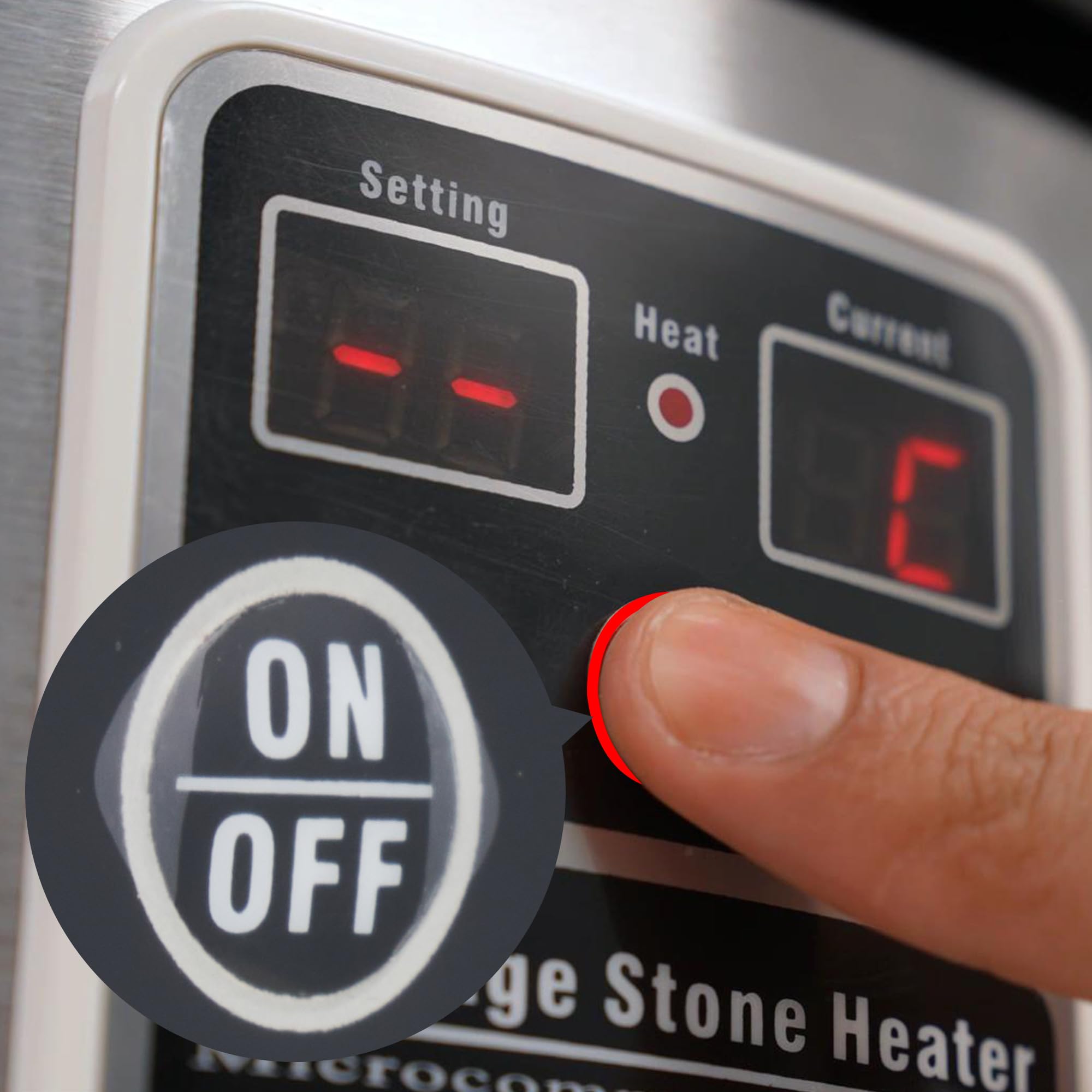Premium 6 Quart Hot Stone Massage Heater Warmer - Fast Heating for Spa, Therapy & Relaxation at Home or Professional Use