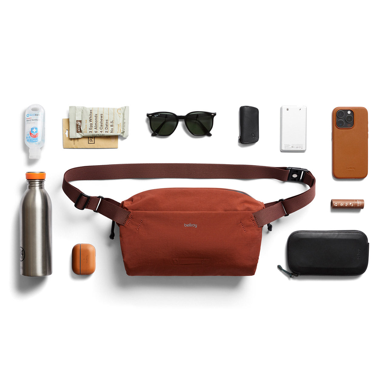 Bellroy Lite Sling - Compact Crossbody Bag for Travel, Hiking & Everyday Use - Water-Resistant & Lightweight (Perfect for Phone, Wallet & Essentials)