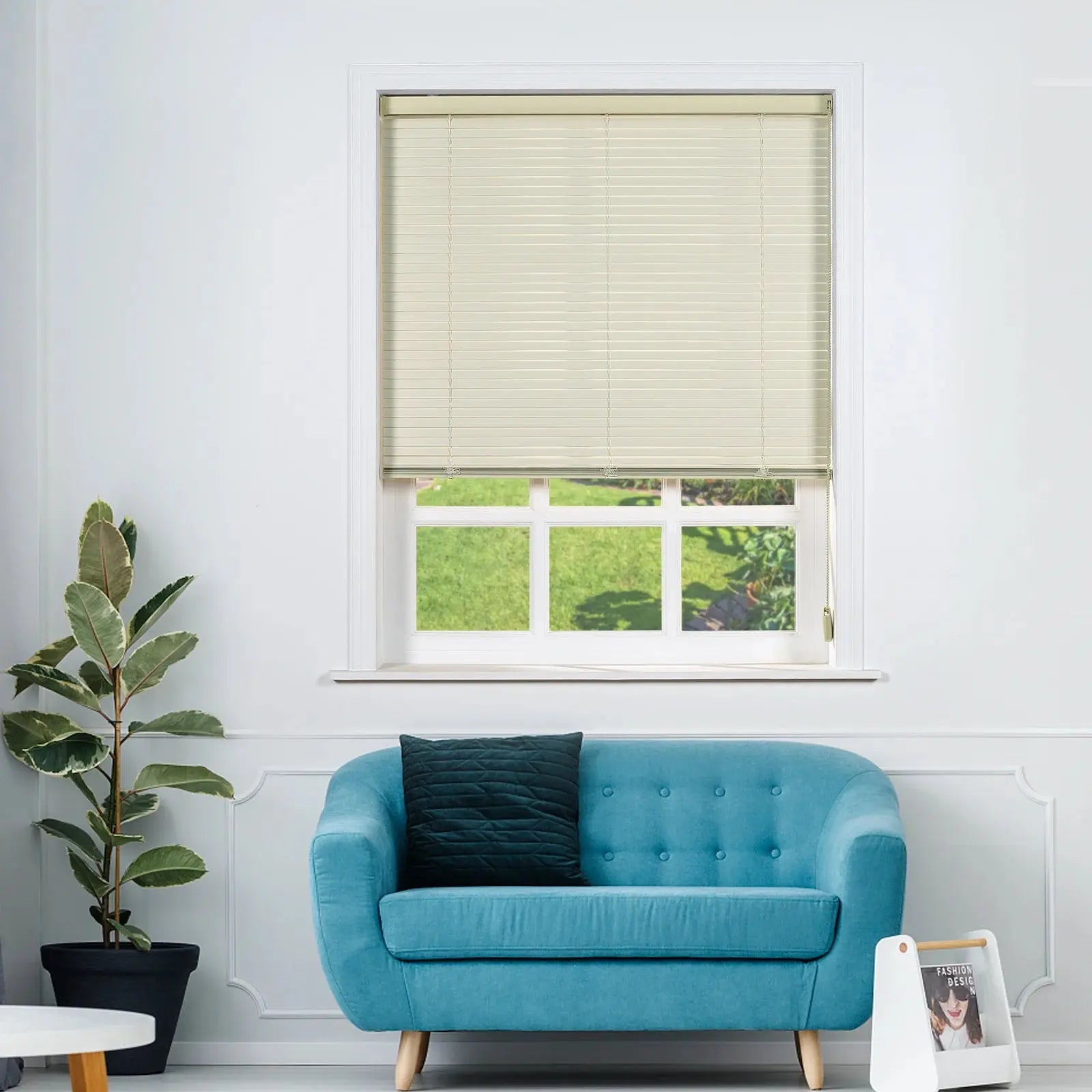 Loma Venetian Blinds Cord Lift - Premium Window Shades for Home & Office - Light Control & Privacy Solution for Living Room, Bedroom, Kitchen