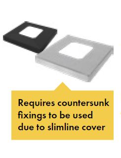 12mm Slimline Domical Cover for Madrid Spigots - Durable & Stylish Bathroom Faucet Accessory for Modern Homes
