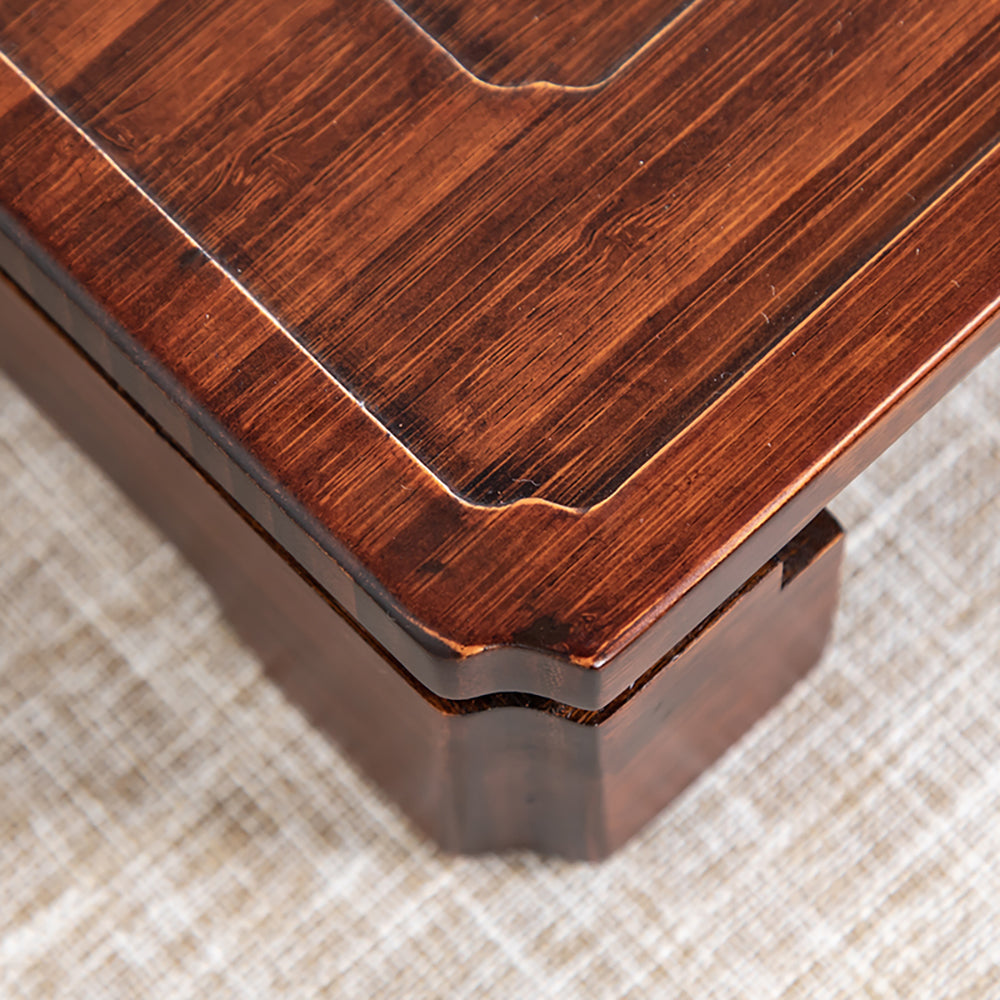 Premium Double Fish Bamboo Tea Tray - Handmade Chinese Gongfu Tea Set Accessory for Tea Ceremony & Home Decor | Perfect for Brewing, Serving & Displaying Tea