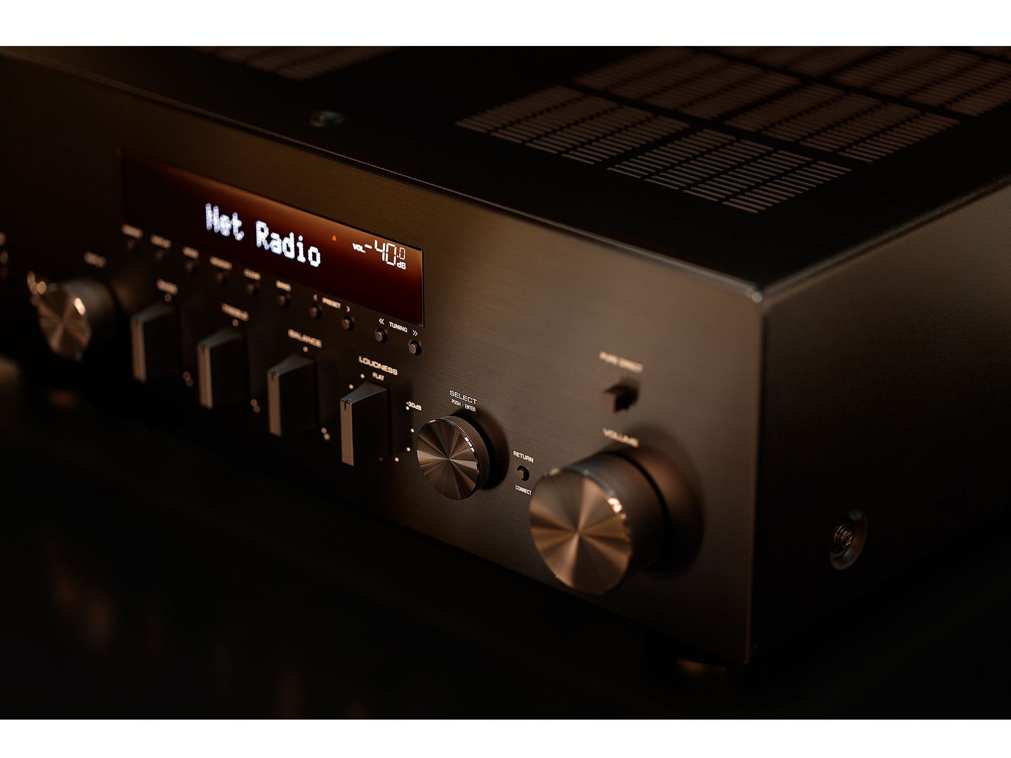 Yamaha R-N600A Stereo Integrated Amplifier - High-Fidelity Audio for Home Theater & Music Listening