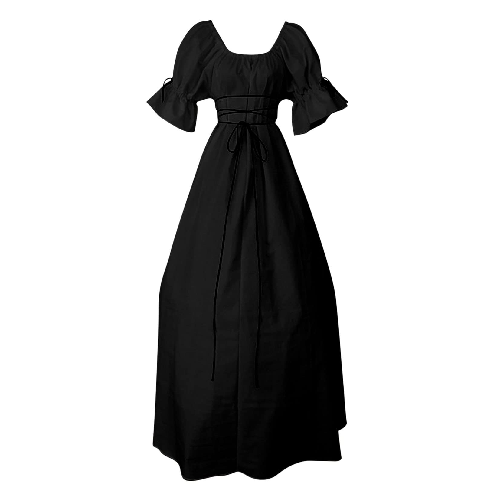 Vintage Short Sleeve Party Dress for Women - Elegant Cocktail & Church Work Maxi Dress in Solid Colors | Perfect for Weddings, Office Events & Evening Parties