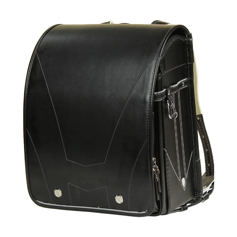Premium Japanese Randoseru School Bag for Kids - PU Leather Semi-Automatic Backpack for Boys & Girls - Perfect for Elementary Students, Daily Commute & Travel
