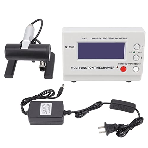 Professional Multifunction Timegrapher for Watchmakers - Mechanical Watch Timing Machine, Calibration Tester & Degaussing Tool | Precision Watch Repair, Maintenance & Quality Control (US Stock)