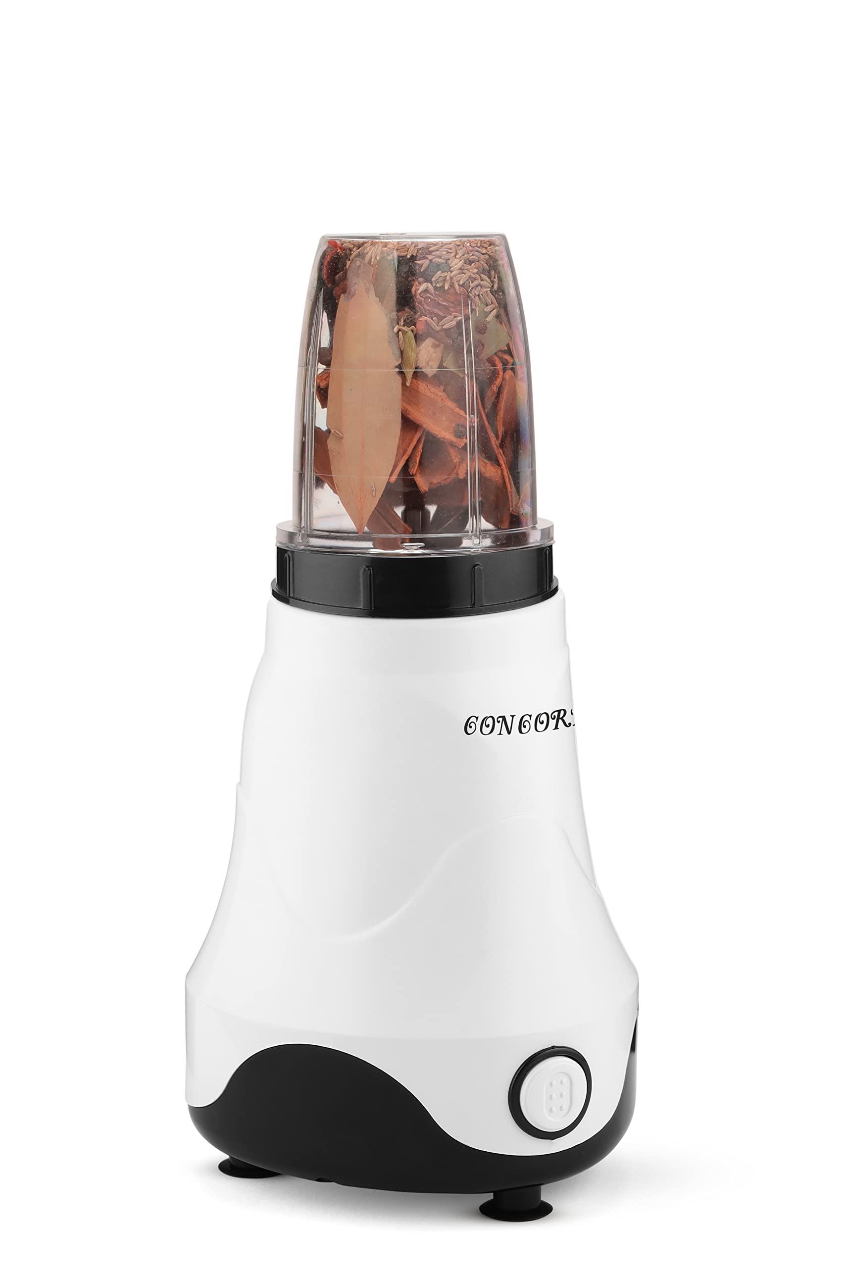 Refurbished Concord Nutri Blender 500W Smoothie Maker with 2 Stainless Steel Blades & Unbreakable Jars - High Speed 20000 RPM Mixer Grinder for Juices, Shakes & Food Prep - Perfect for Home Kitchen & Healthy Lifestyle