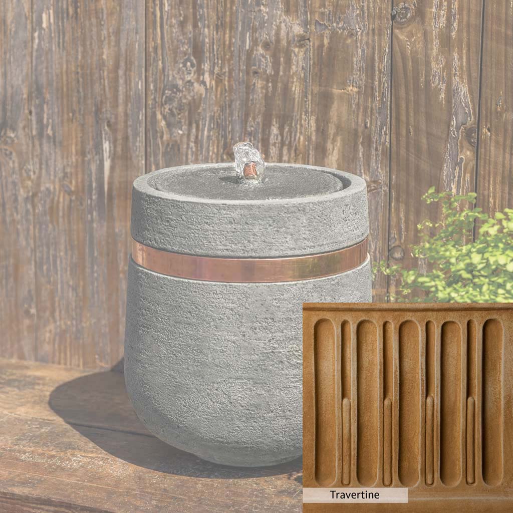 Campania International M Series Parabola Fountain - Outdoor Garden Water Feature for Patio, Yard & Landscape Decor