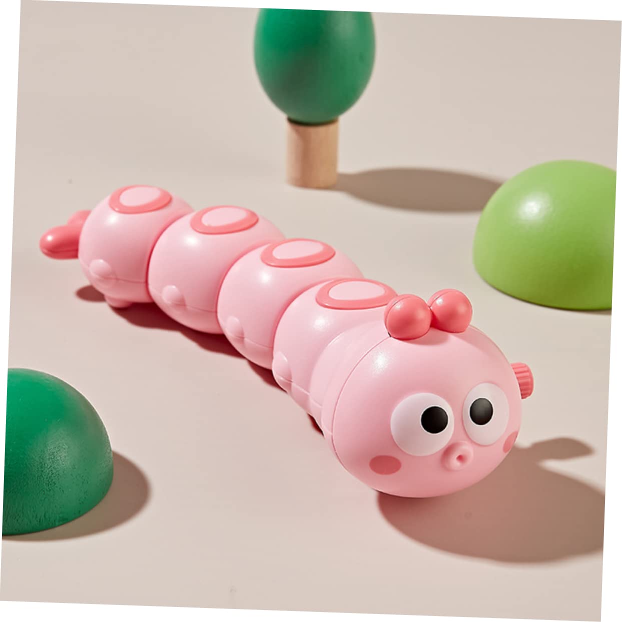 iBasenice 2-Pack Sensory Caterpillar Slug Toys for Kids - Stretchy Wind-Up Baby Toys for Fine Motor Skills Development | Perfect for Toddler Playtime, Preschool Learning & Sensory Bins
