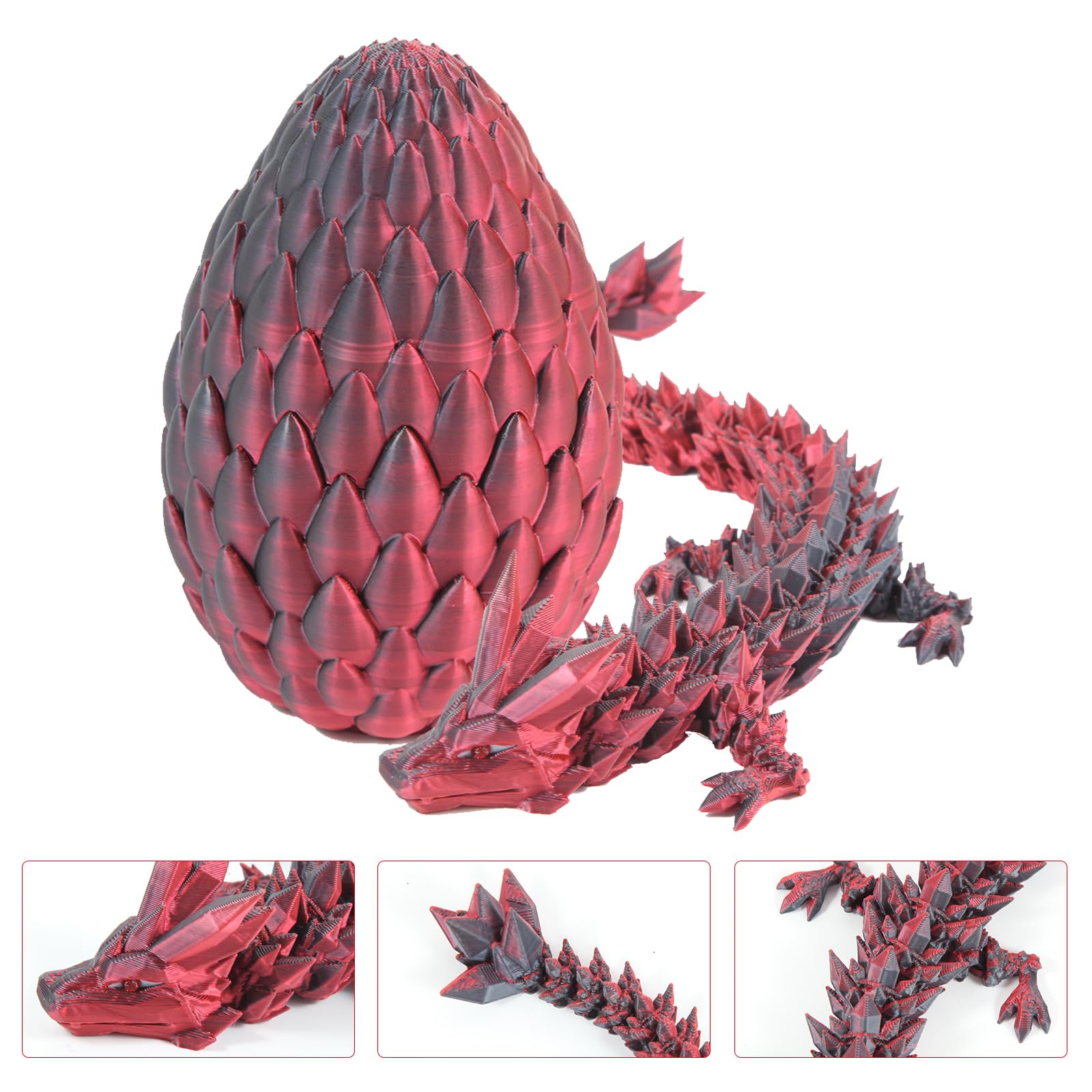 3D Printed Dragon Egg Toy - 12