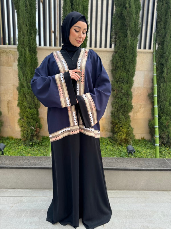 Stylish Emirati Modern Abaya for Women - Elegant Islamic Dress for Prayer, Mosque & Special Occasions