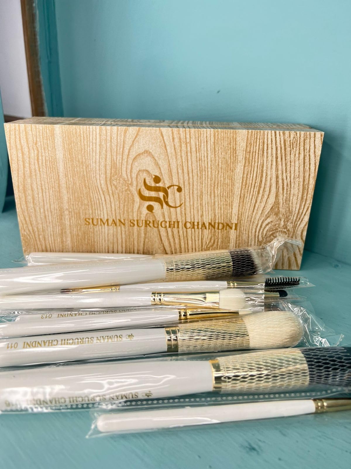 Professional Makeup Brushes Set - Soft Synthetic Bristles for Foundation, Blush, Eyeshadow & Contouring - Perfect for Everyday Makeup, Bridal & Professional Artist Use