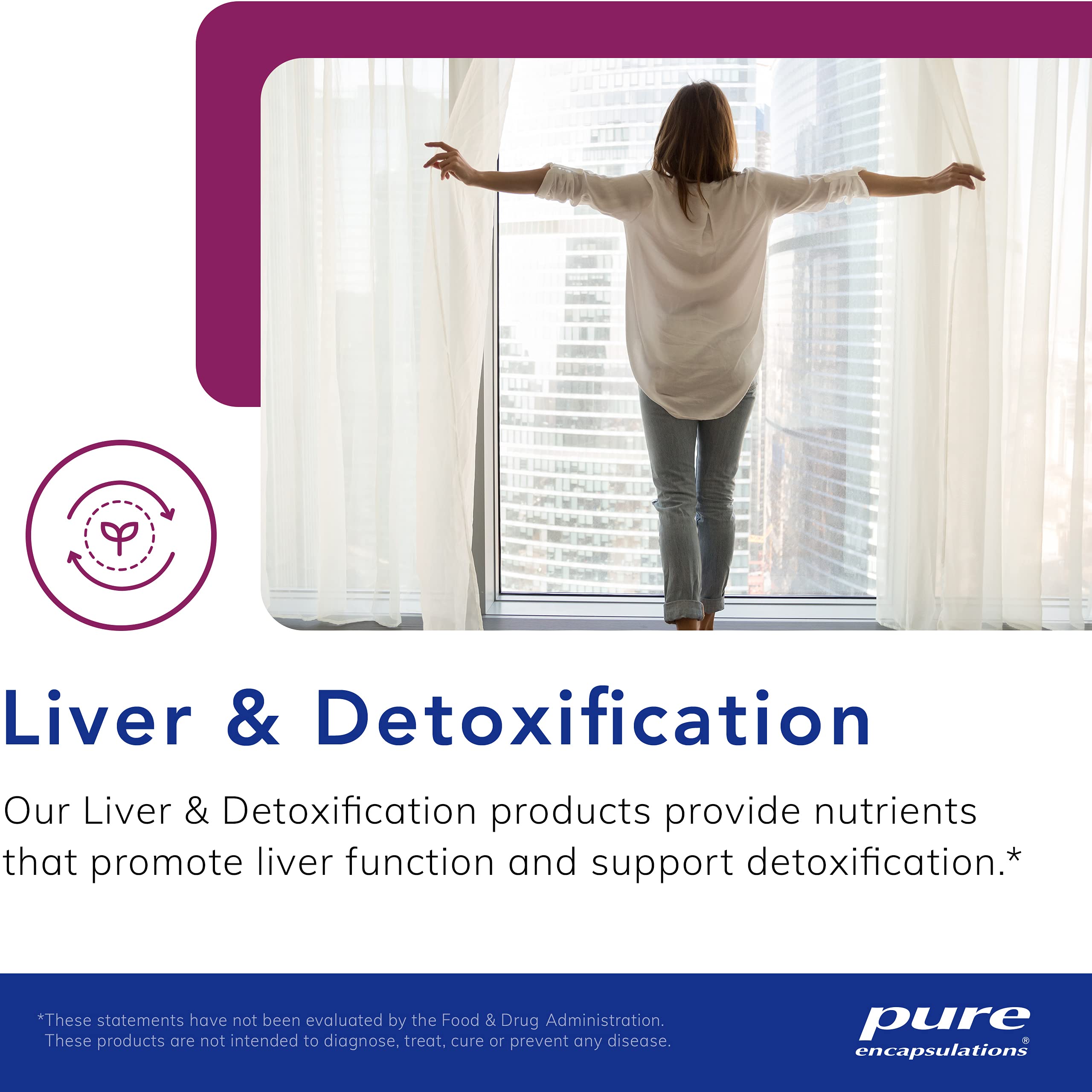 Pure Encapsulations Calcium-D-Glucarate Supplement - 120 Capsules for Liver, Lung, Breast & Colon Cellular Health Support | Detox & Hormone Balance Aid for Daily Wellness
