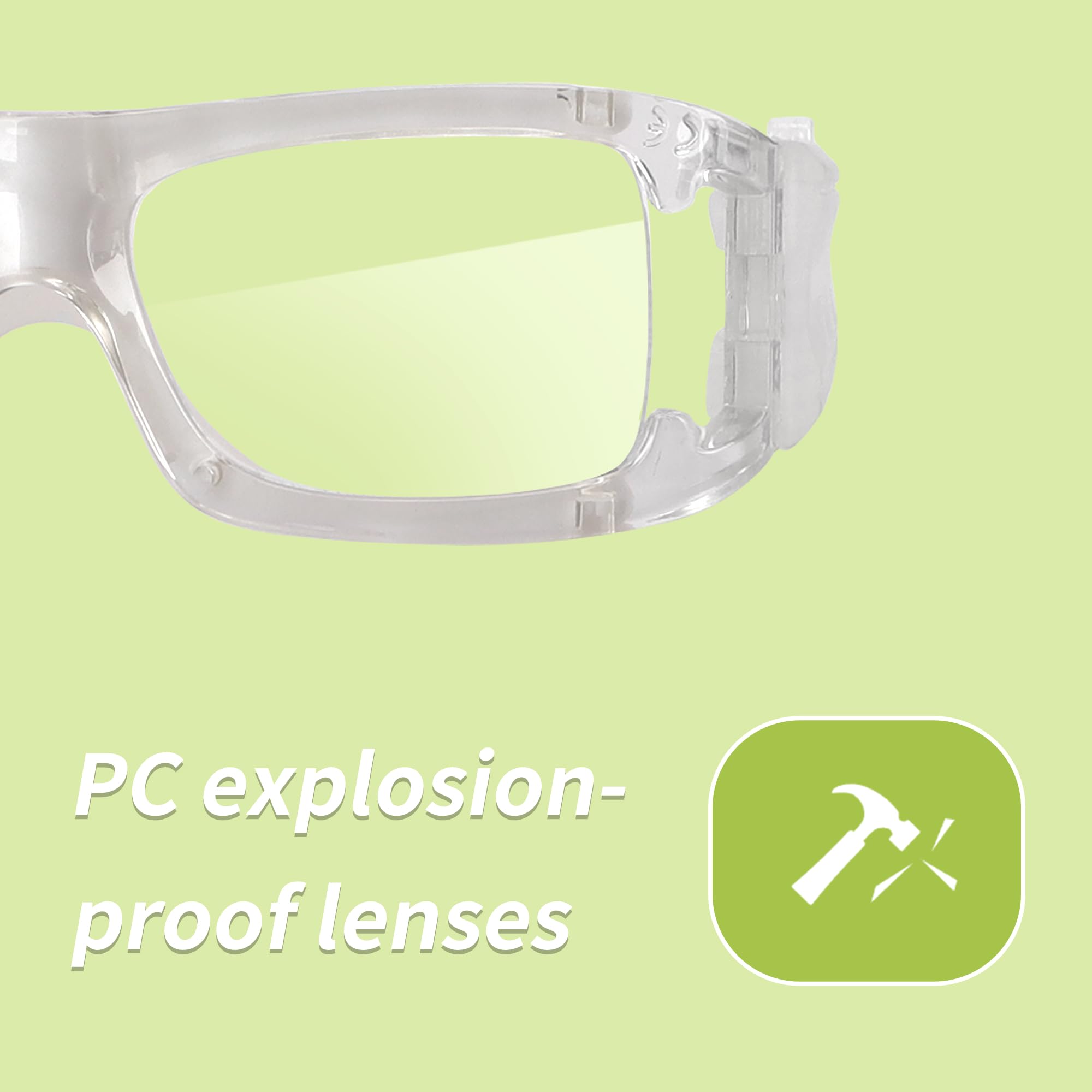 Best Sports Goggles for Men - Protective Safety Glasses for Basketball, Football & Outdoor Sports - Adjustable Shockproof Eyewear for Active Lifestyles - Perfect for Training, Games & Extreme Sports