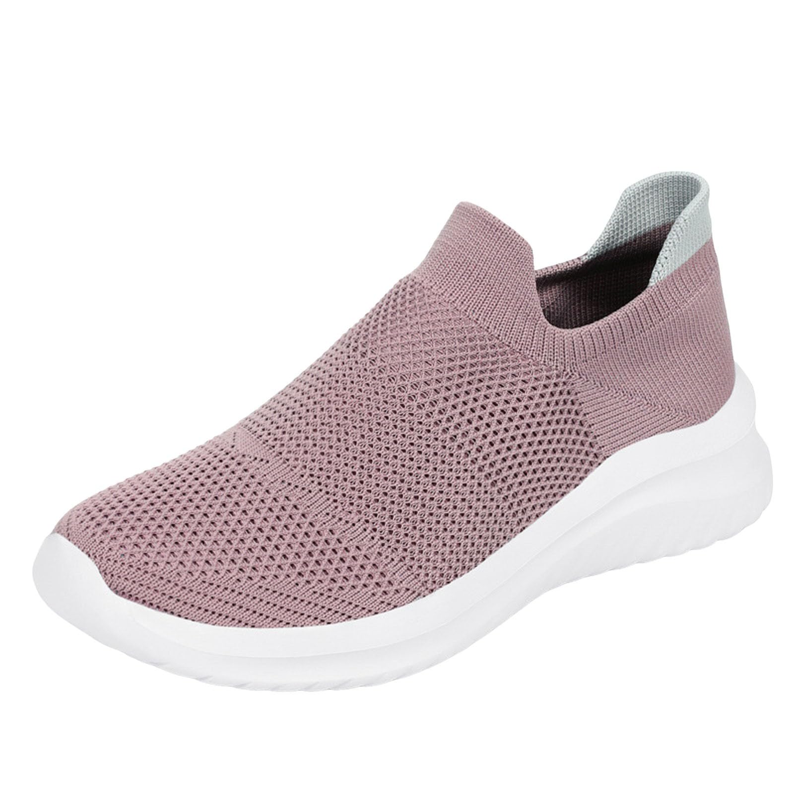 Women's Breathable Slip-On Tennis Shoes - Lightweight Walking Sneakers for Running, Workout & Athletic Activities - Perfect for Gym, Jogging & Casual Wear