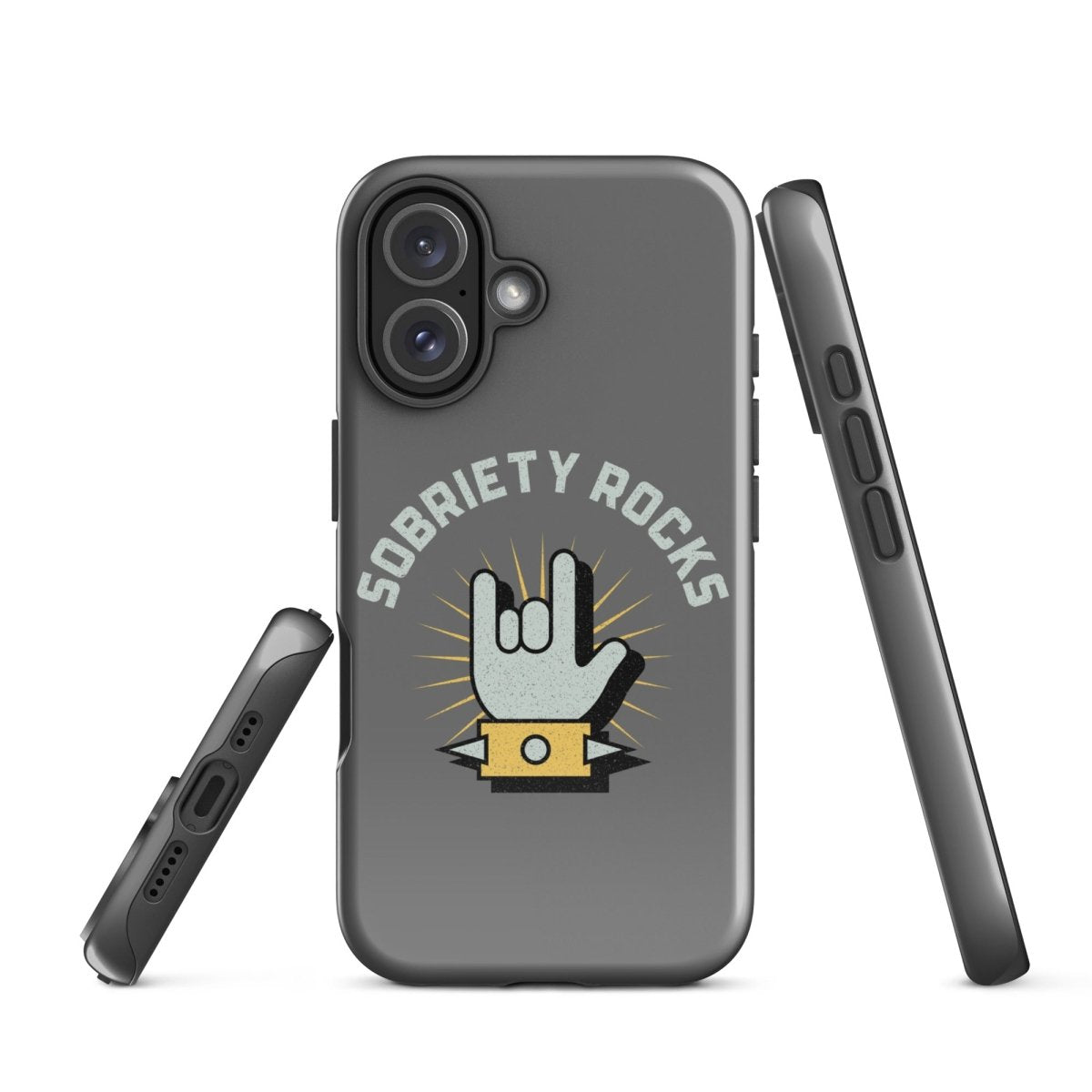 Premium Sobriety Rocks Tough Case for iPhone® - Durable Protection for Everyday Use & Outdoor Adventures