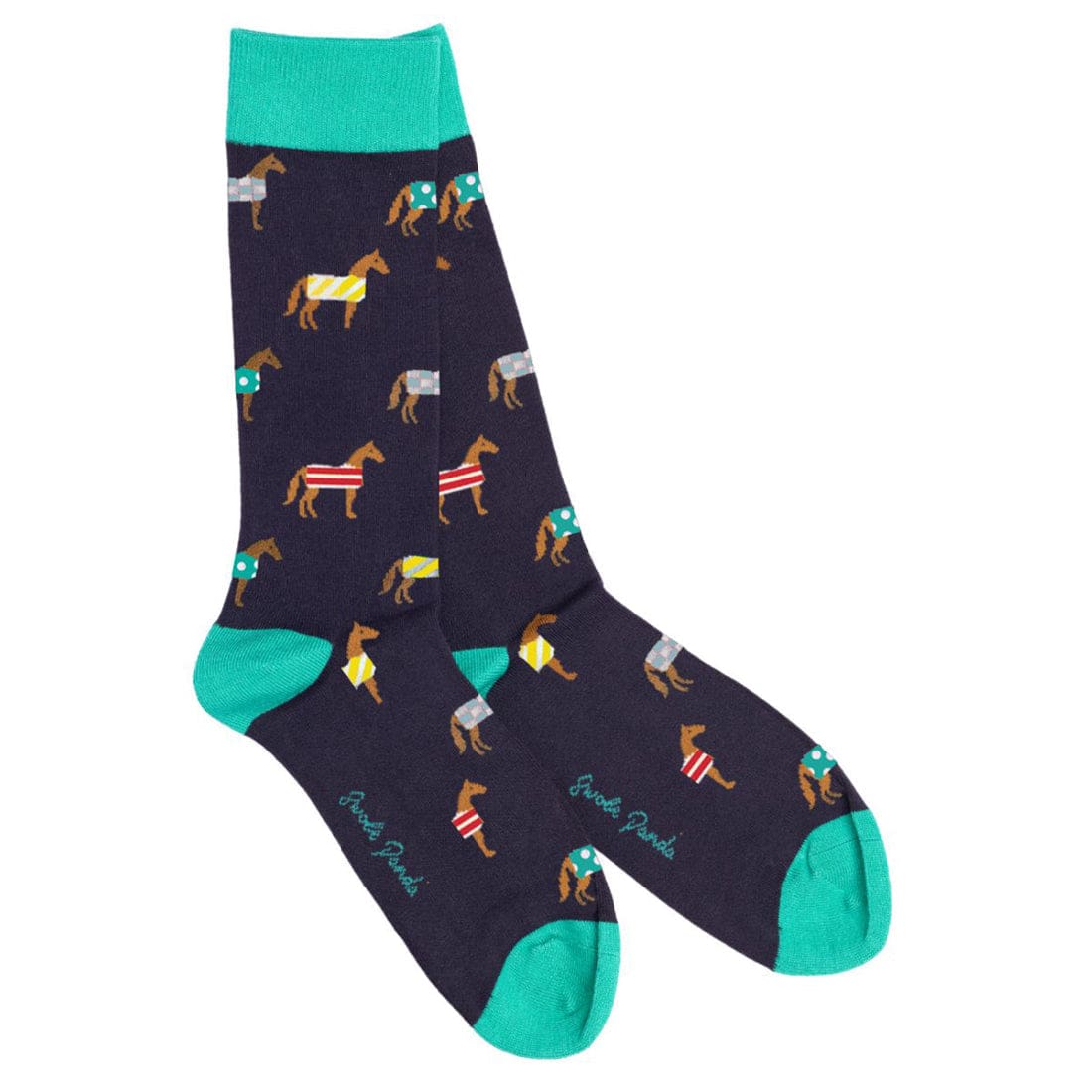 Premium Horse Bamboo Socks for Men & Women - Breathable, Moisture-Wicking Equestrian Socks - Perfect for Riding, Hiking & Outdoor Activities