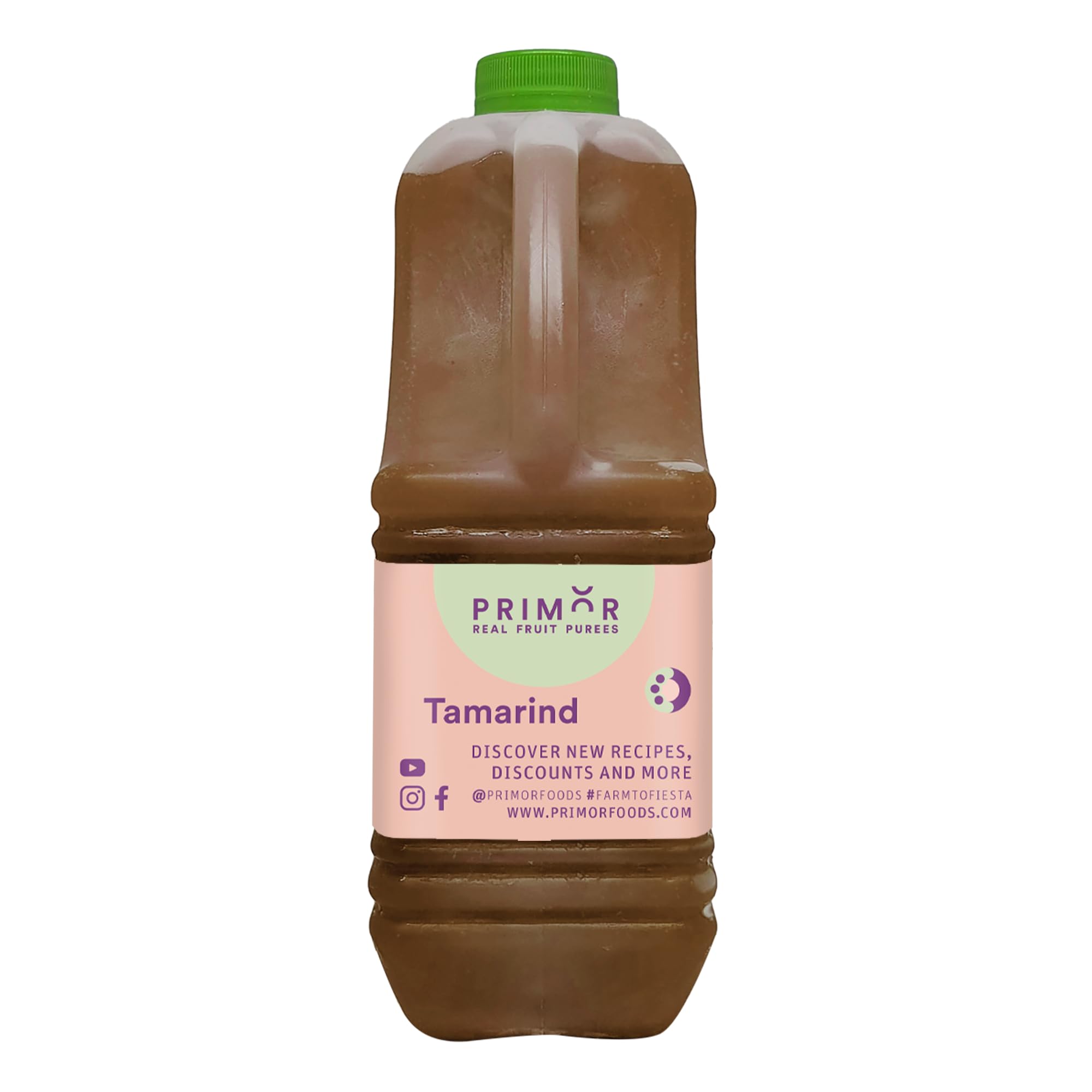 Organic Tamarind Fruit Puree | 100% Real Fruit | Perfect for Juices, Smoothies, Cocktails, Desserts, Baking & Healthy Snacks | Gluten-Free, Vegan & Non-GMO | Great for Home Bars, Cafes & Restaurants