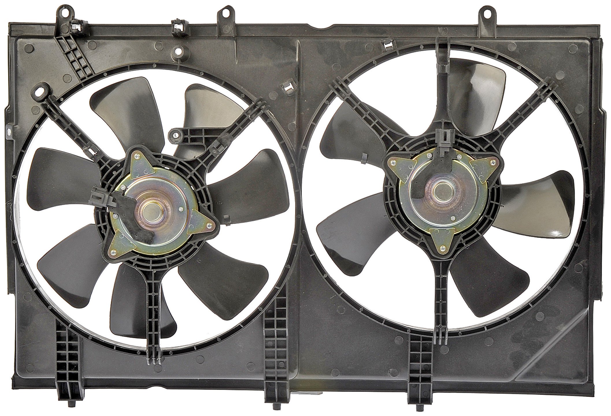 Dorman 620-365 Dual Fan Assembly Without Controller - High-Performance Cooling for Cars & Trucks - Perfect for Engine Overheating Prevention & AC System Repair
