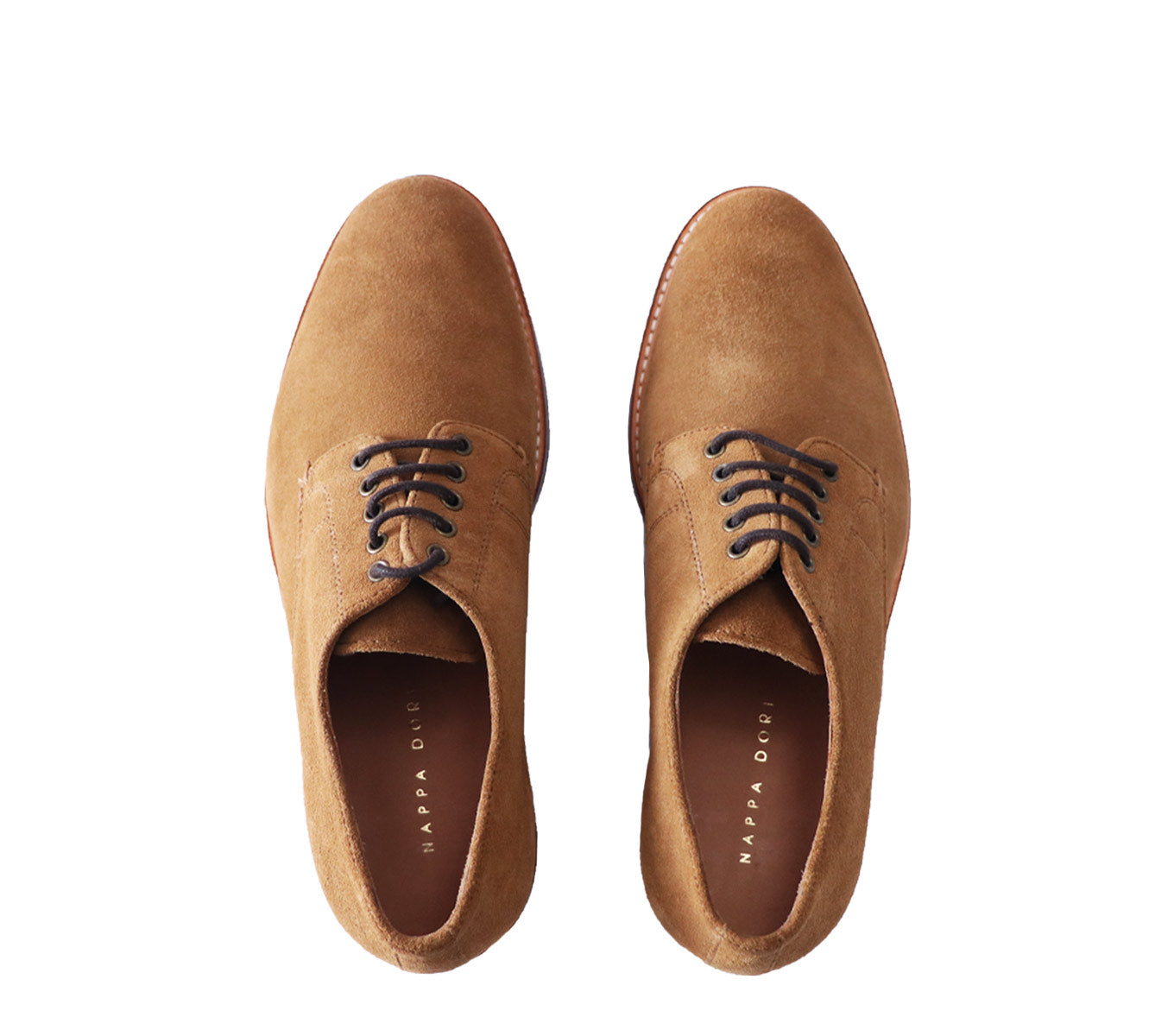 Men's Derby Shoes in Soft Suede Leather - Classic Comfort for Business, Casual & Formal Wear