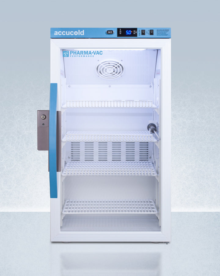 Accucold 3 Cubic Feet Counter Height Vaccine Refrigerator ARG3PV - Perfect for Medical Clinics, Pharmacies & Vaccine Storage