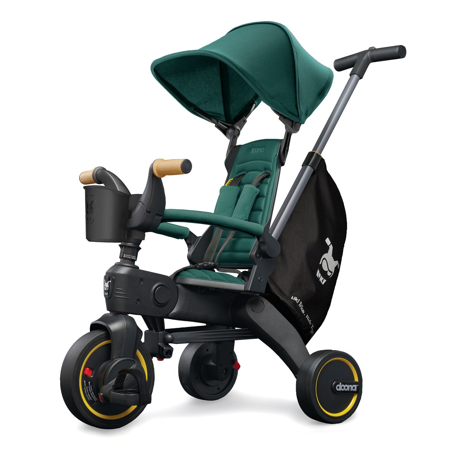 Doona Liki Trike S5 - Lightweight Foldable Baby Stroller & Toddler Tricycle for Ages 1-5 | Perfect for Park Walks, Shopping & Travel