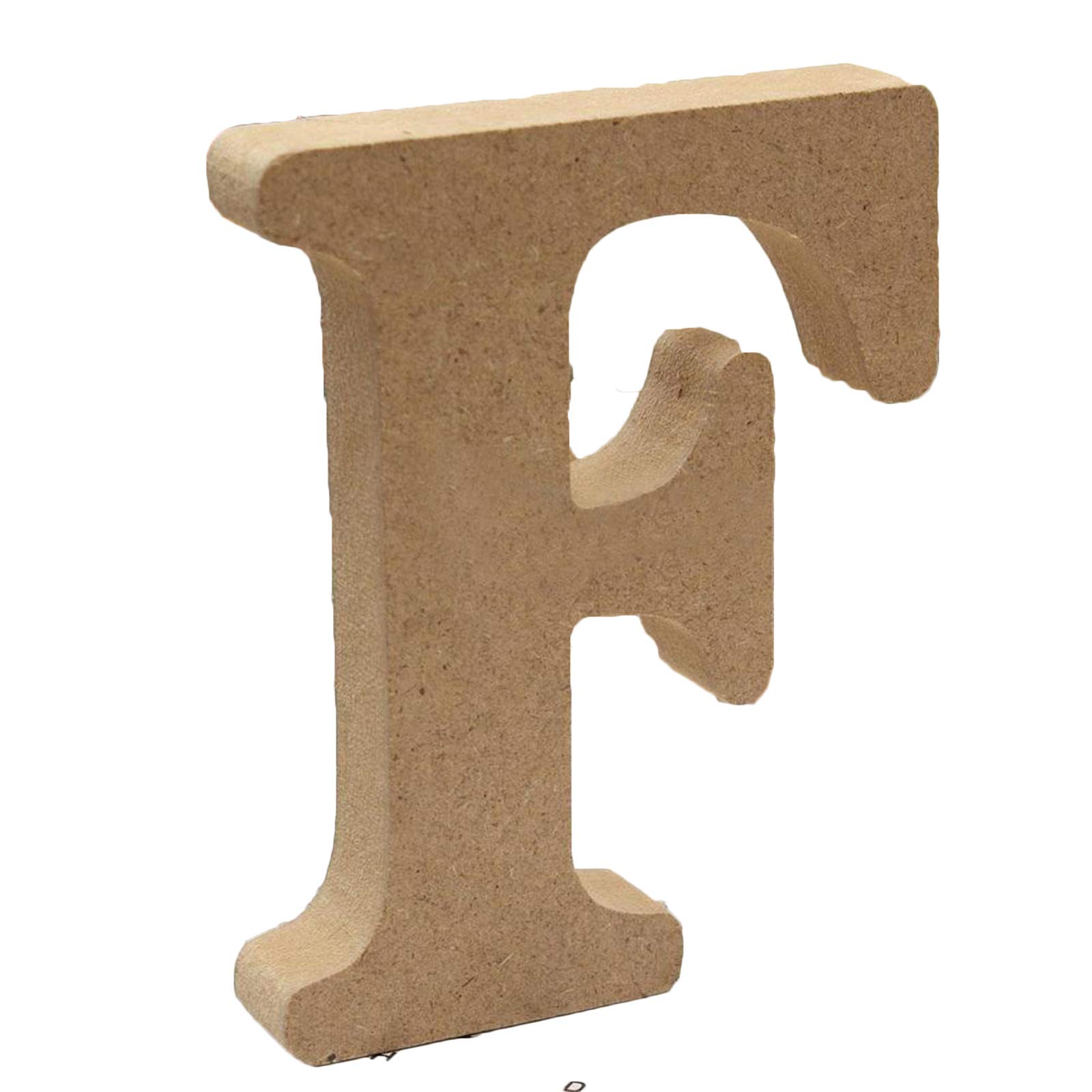 PAPABA Freestanding Wooden Alphabet Letters A to Z - DIY Craft, Wedding, Party Decor - Perfect for Home, Office, Baby Nursery & Classroom Display