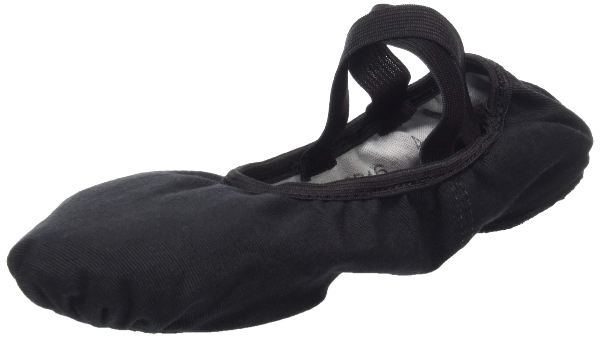 Women's Ballet Shoes for Wide Feet - Black Size 4.5 Big Kid | Comfortable Dance Shoes for Ballet Class, Recital & Practice