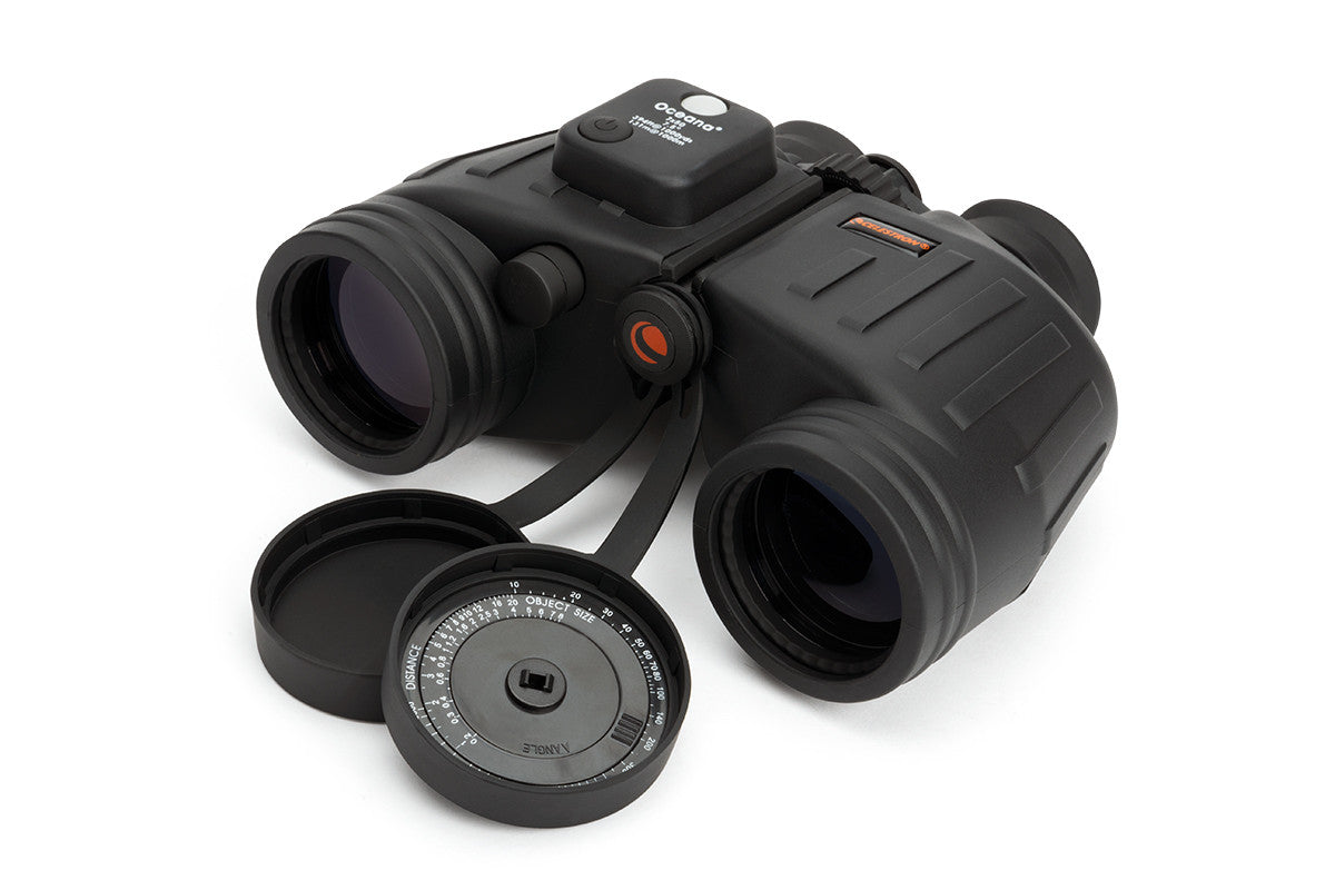 Oceana 7x50mm Porro Prism Marine Binoculars - Waterproof & Fogproof for Boating, Sailing, and Outdoor Adventures