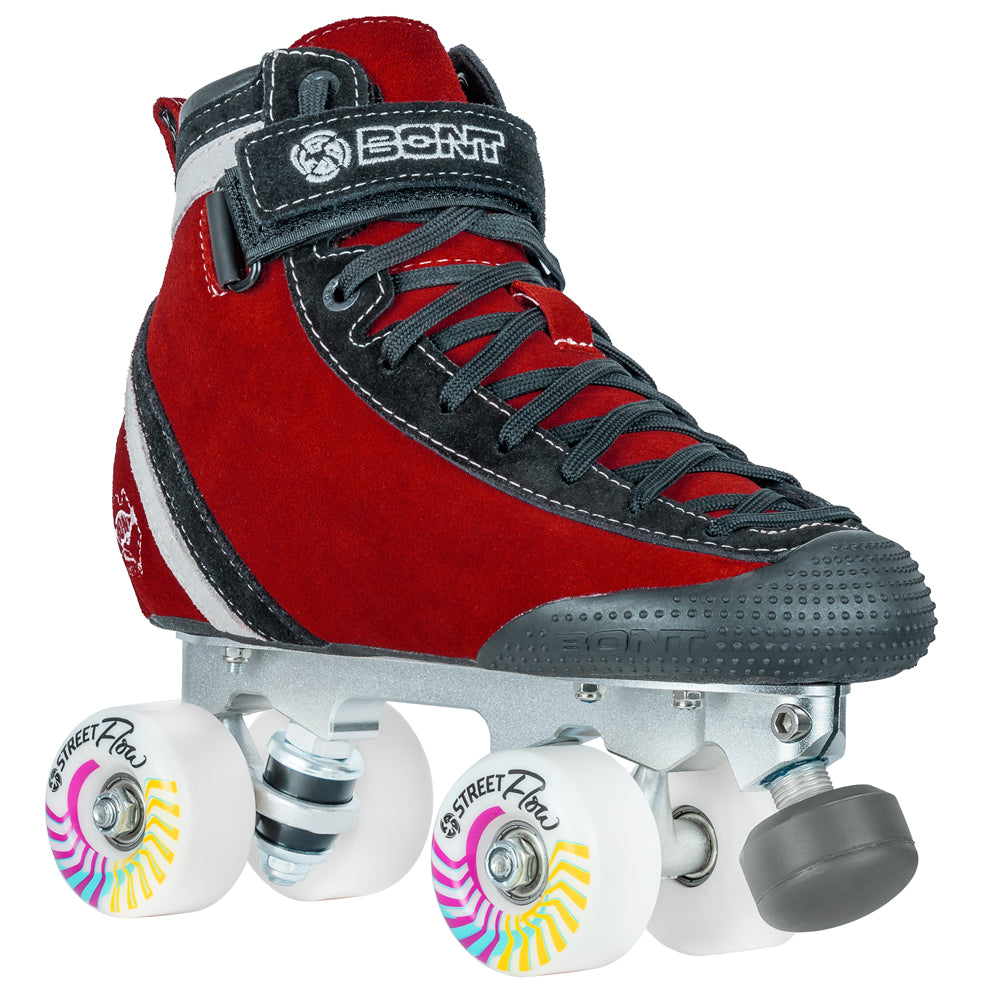 Bont ParkStar Tracer Quad Roller Skates - Complete Package for Park Skating, Derby & Outdoor Roller Skating | Perfect for Adults & Teens