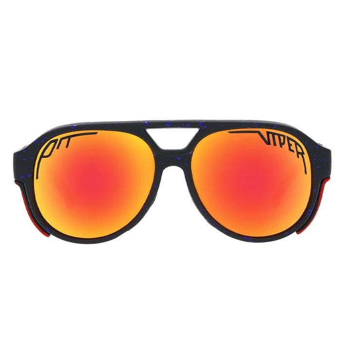 Pit Viper The Exciters Polarized Sunglasses - UV Protection, Anti-Glare for Outdoor Sports & Driving - Combustion Color Style