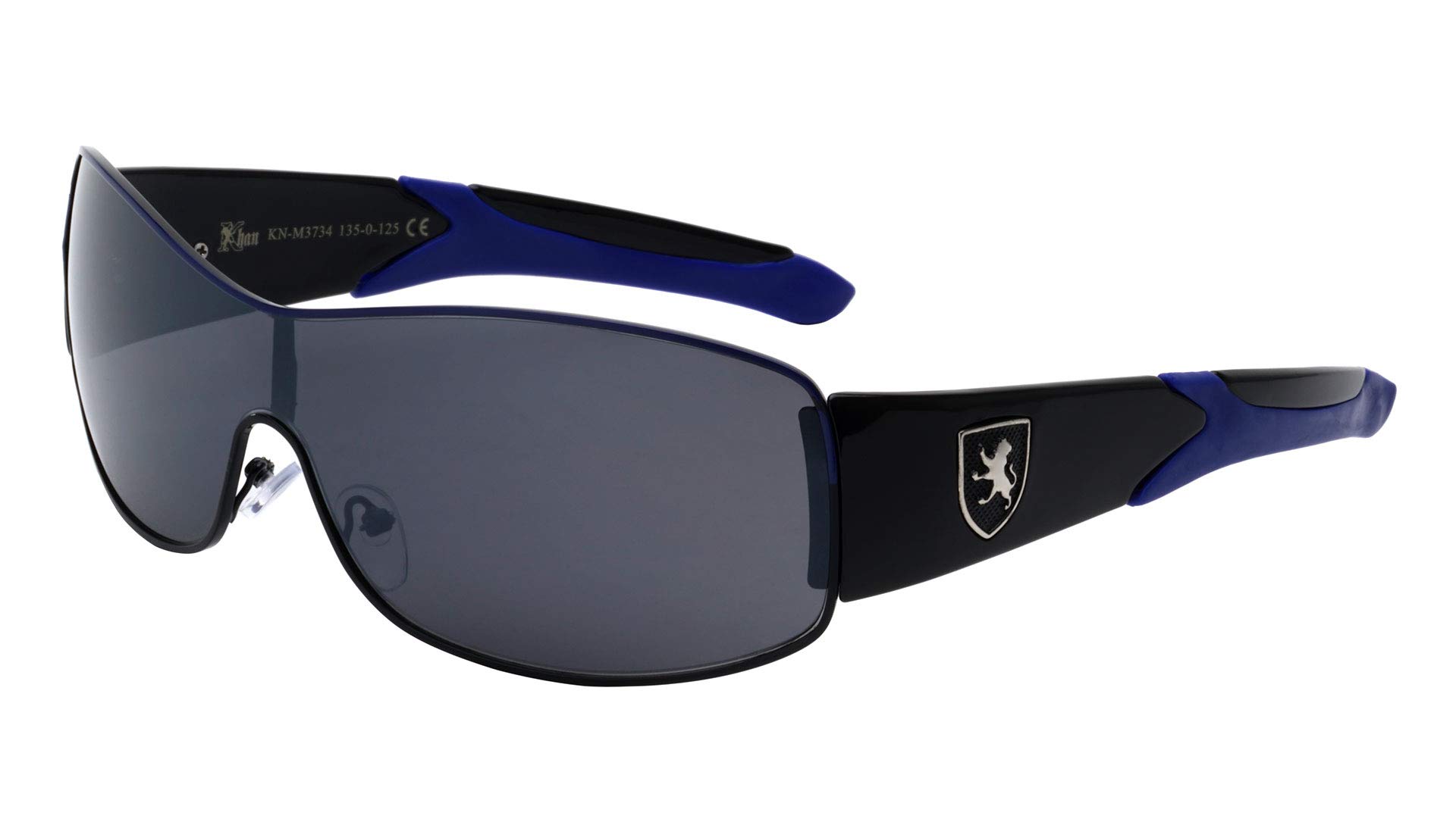 Jolt One Piece Shield Sports Sunglasses - UV Protection, Anti-Glare, Lightweight for Running, Cycling, Fishing & Outdoor Activities
