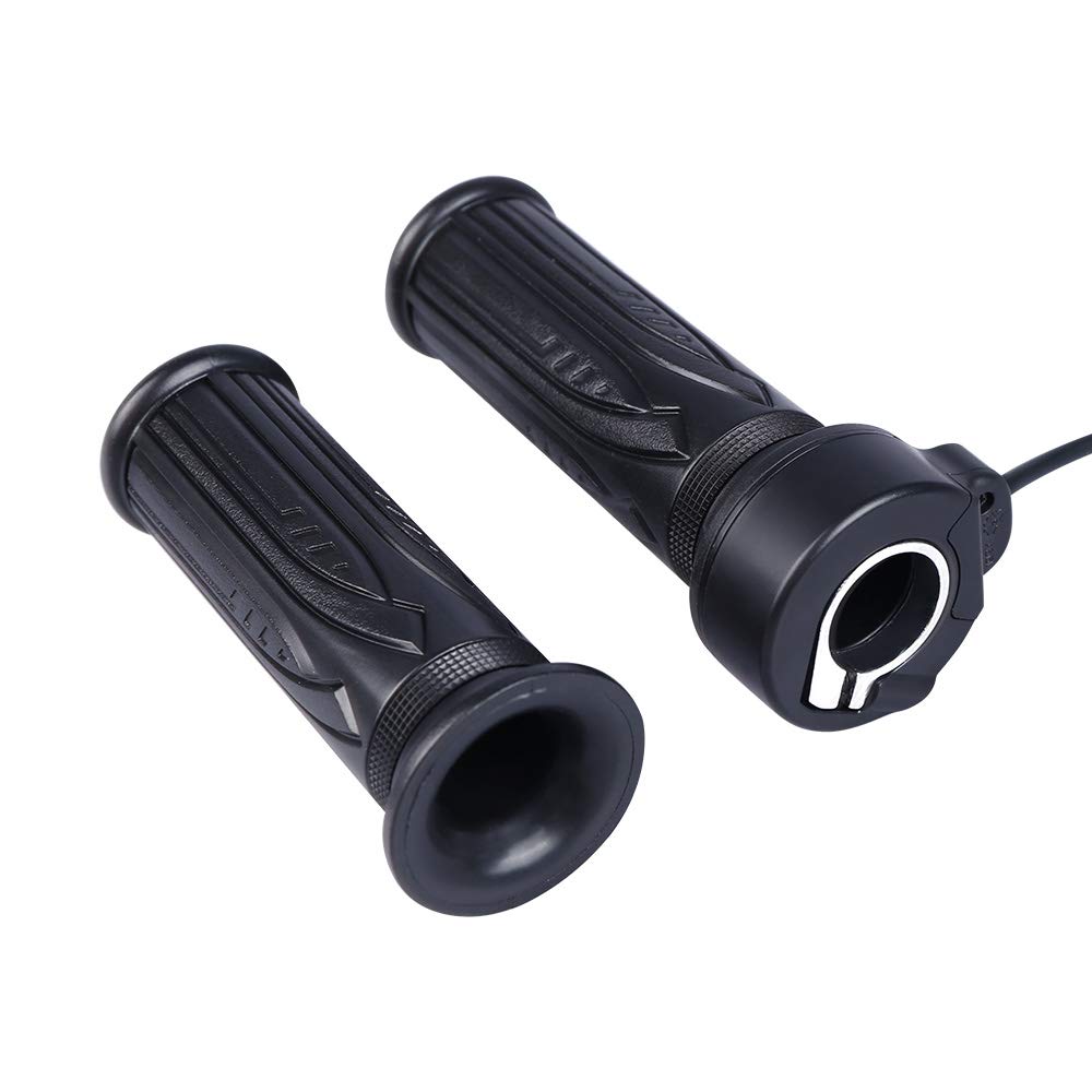 Electric Bike Full Twist Throttle & Thumb Throttle Speed Controller for E-Bike and Scooter - Compatible with Left Hand Installation | Perfect for Commuting, Off-Road Adventures & Urban Riding