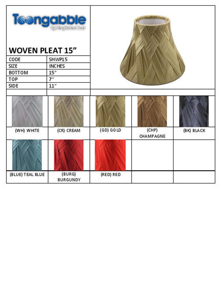 7.15.11 Burgundy Woven Lamp Shade - Handmade Rattan Lighting Fixture for Living Room, Bedroom & Patio Decor